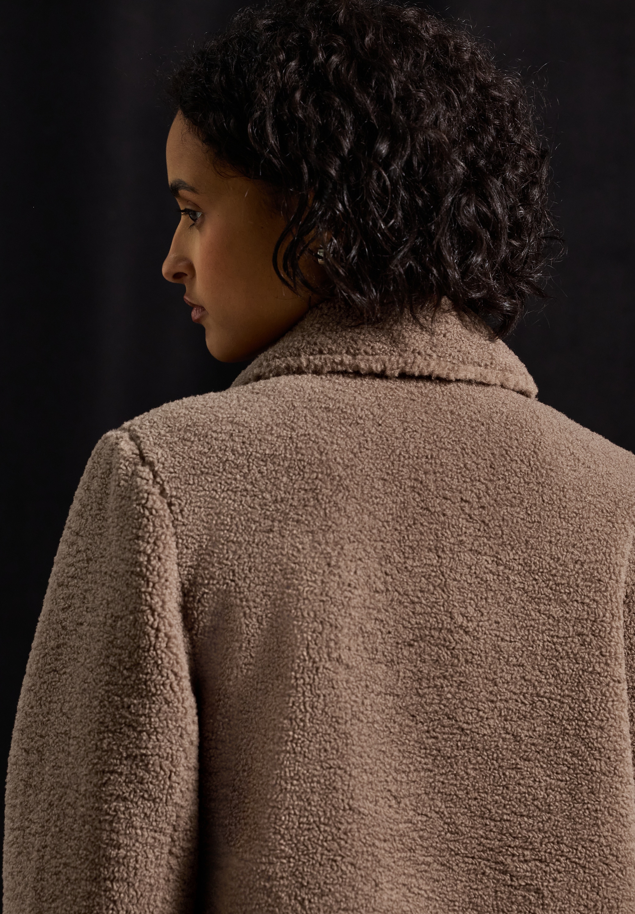 STREET ONE Caban mit Reverskragen und Knöpfen