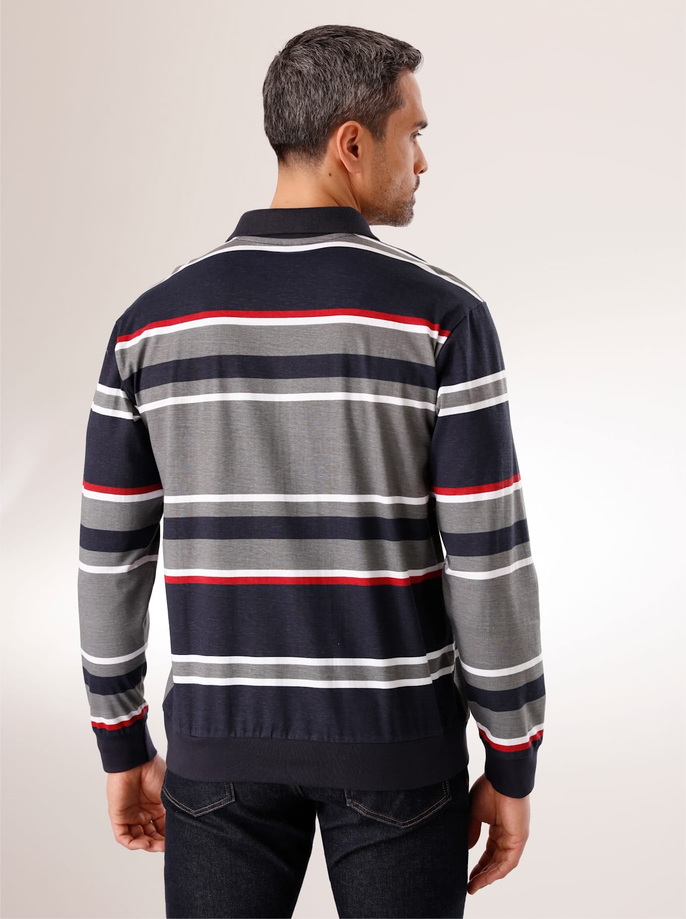 Classic Langarm-Poloshirt »Poloshirt«, (1 tlg.)