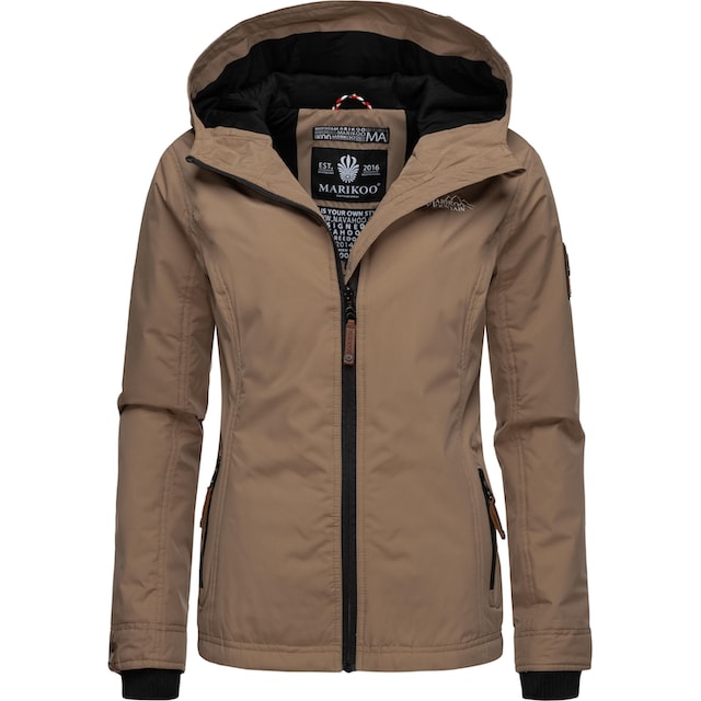 Marikoo Outdoorjacke »Übergangsjacke Brombeere«, mit Kapuze bei ♕