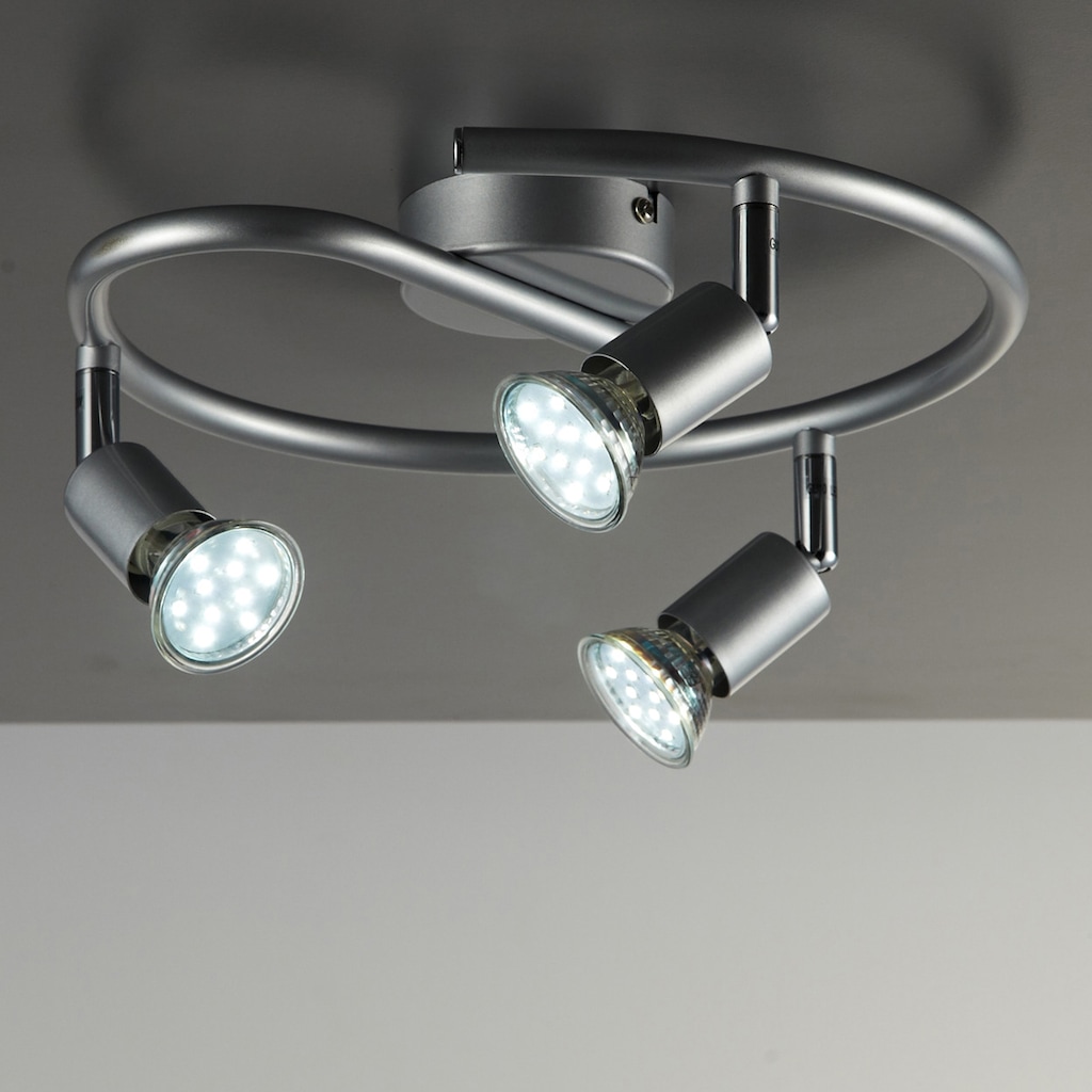 B.K.Licht LED Deckenspots, 3 flammig-flammig