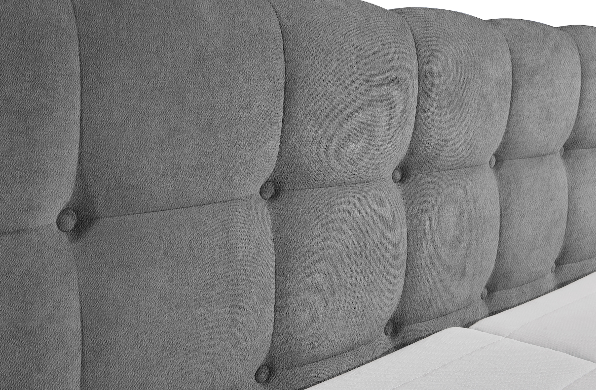 ED EXCITING DESIGN Boxspringbett »Atlas 180x200cm, elektrisch verstellbar« inkl. Topper, 7 Zonen Matratze, elektrisch verstellbar