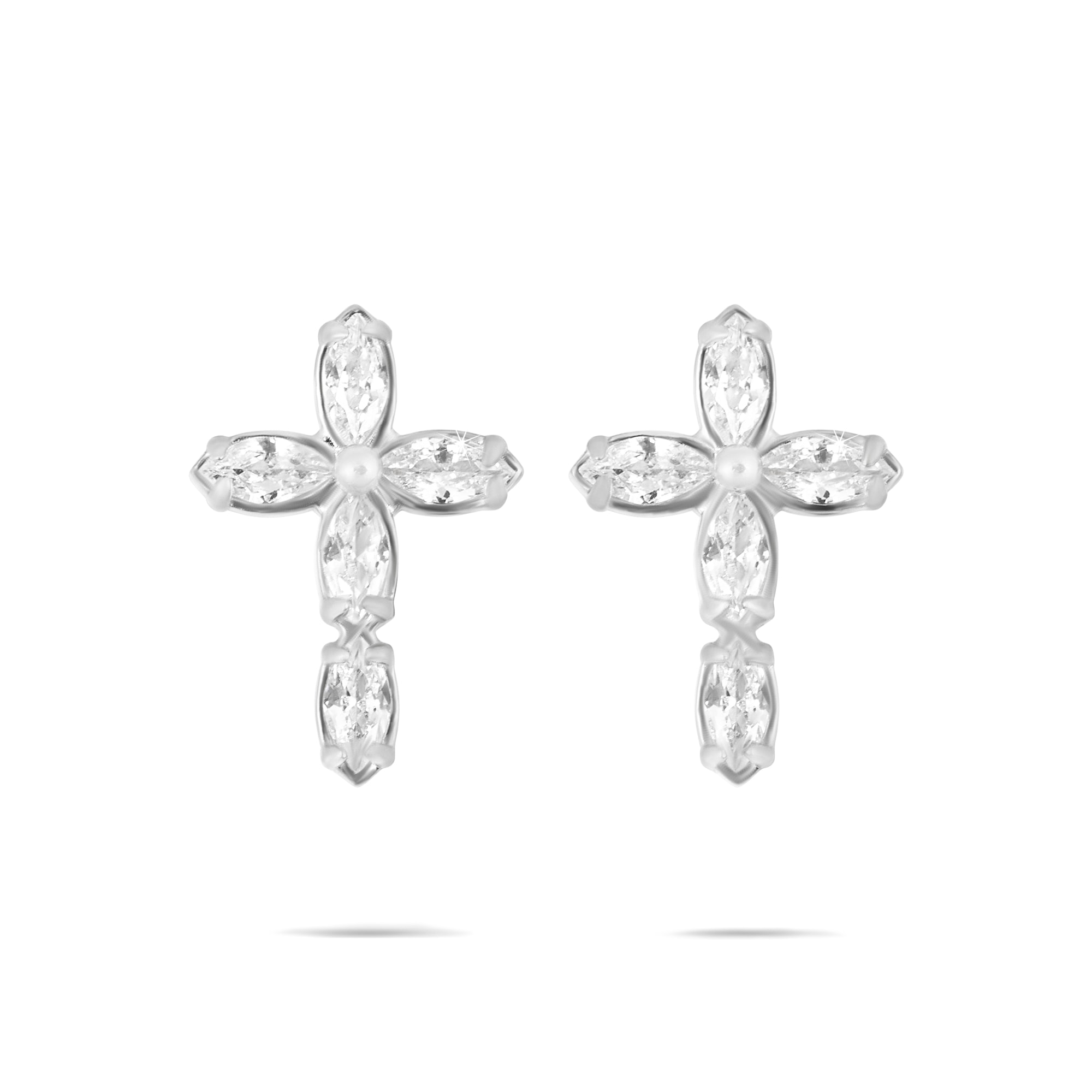 Tamaris Paar Ohrstecker »Cross, Kreuz-Design«