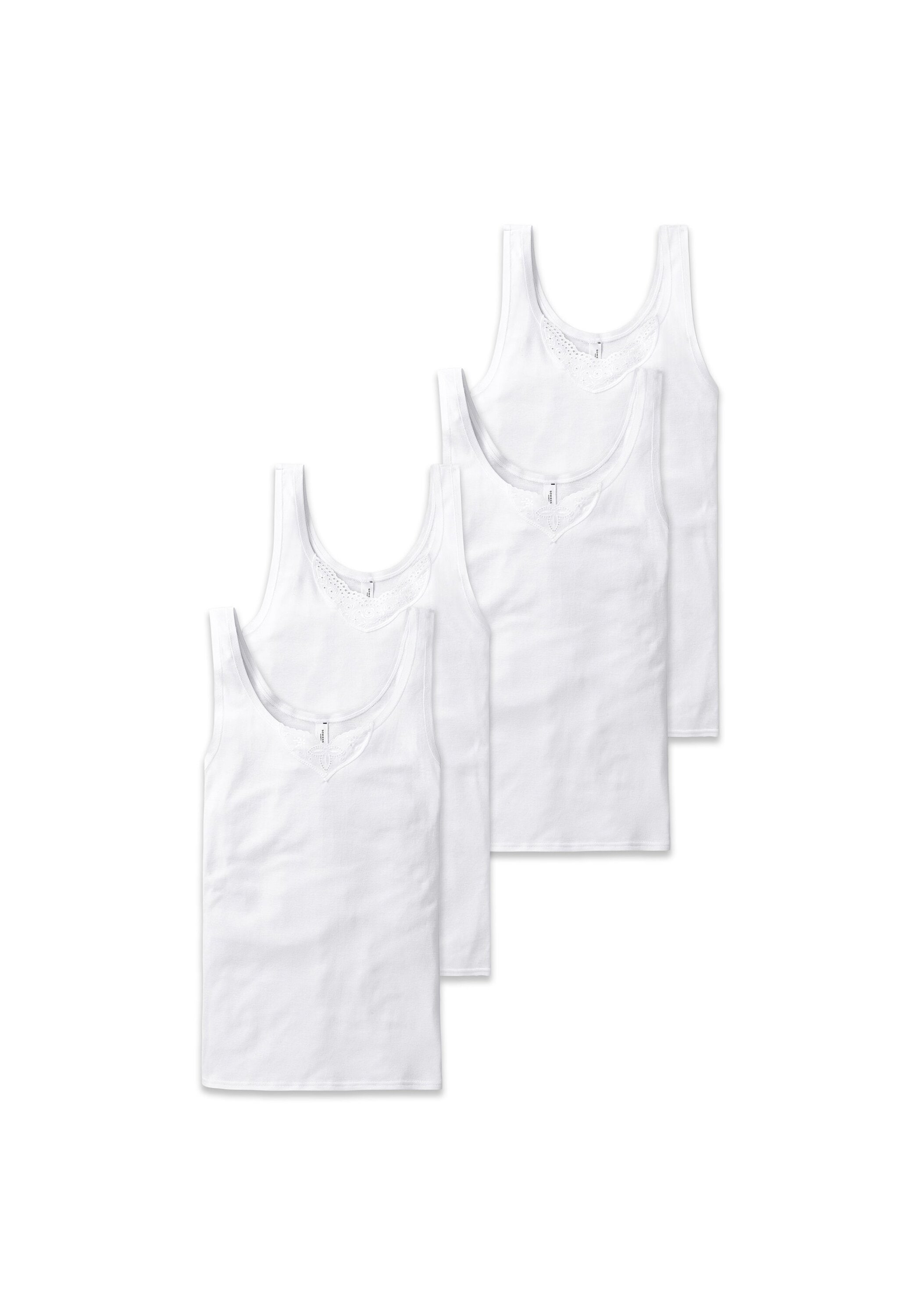 Schiesser Unterhemd »Unterhemd Cotton Essentials 4P 4er Pack«