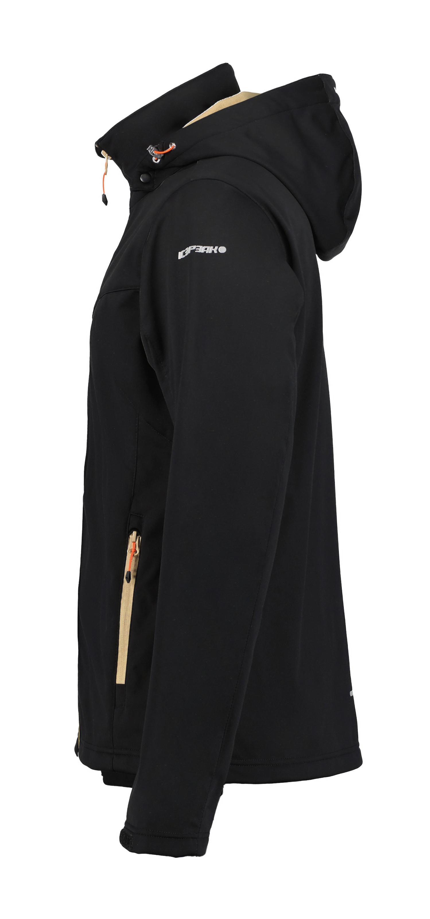 Icepeak Softshelljacke »H SOFTSHELLJACKE BIGGS«, mit Kapuze