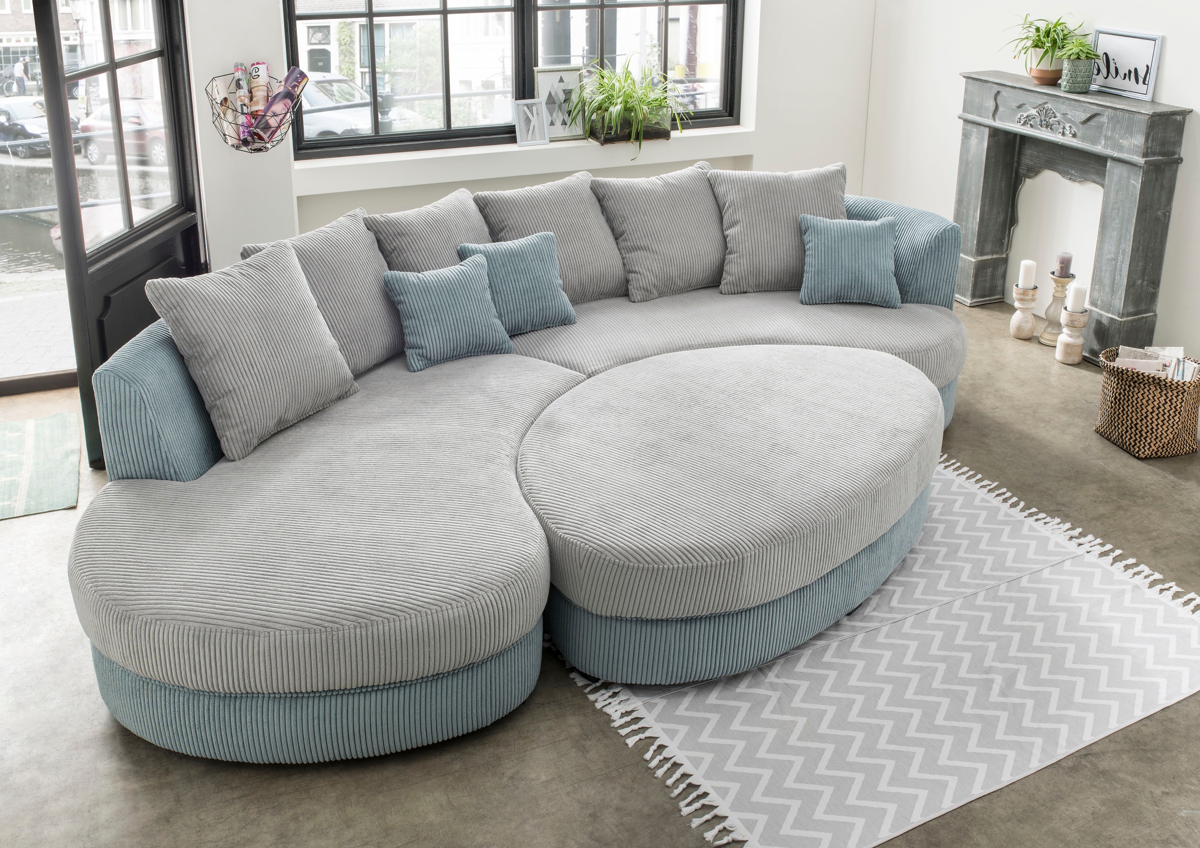 INOSIGN Ecksofa »Limoncello organische Formensprache, OTTOs Choice, L-Form«, ergonomische Form