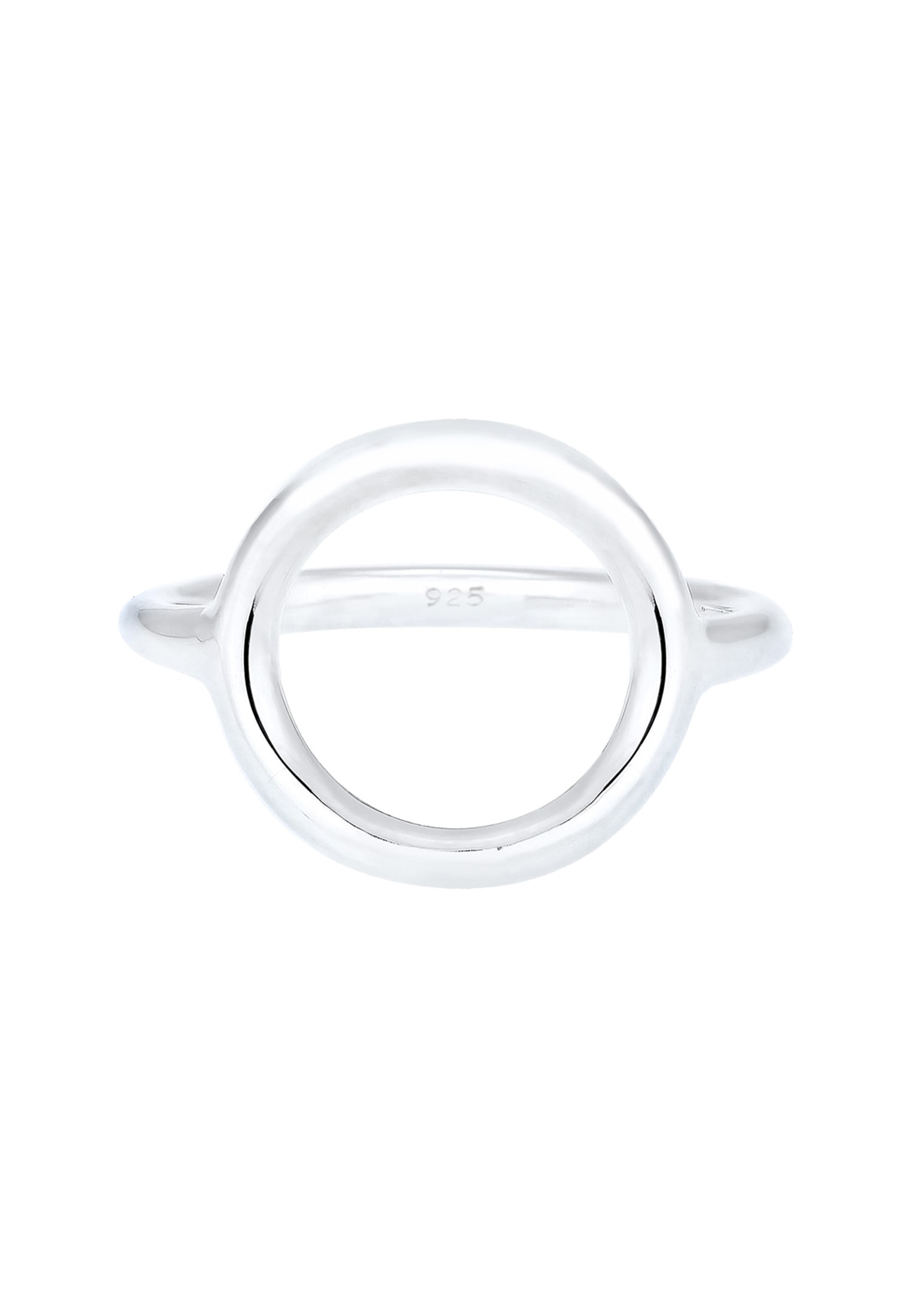 Elli Fingerring »Ring Kreis Rund Geo Statement 925 Sterling Silber«