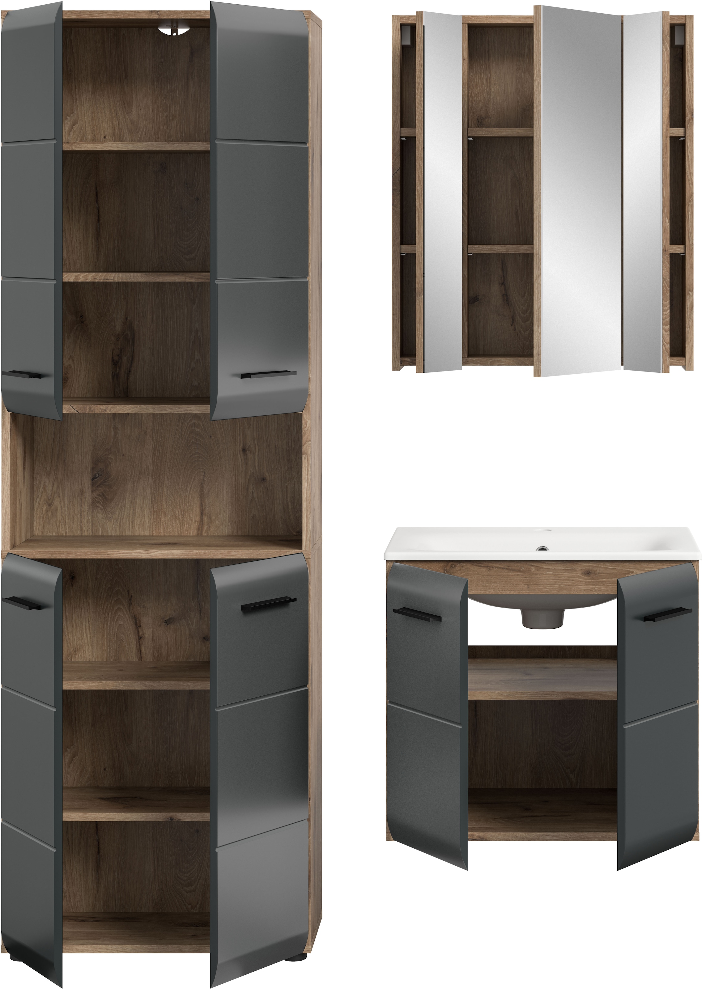 INOSIGN Badezimmer-Set Set, 4 Stk. tlg.