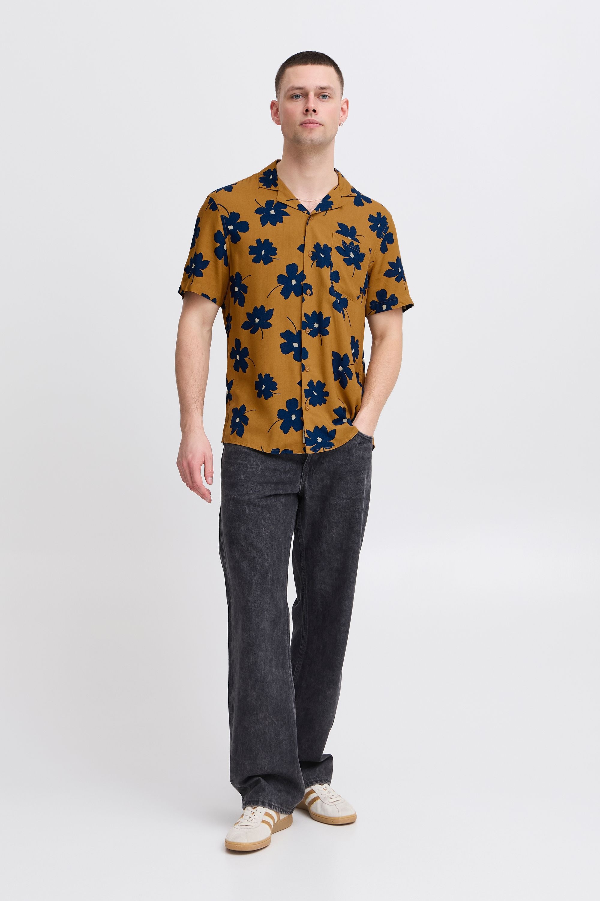 Blend Kurzarmshirt »Kurzarmhemd BHADAN«