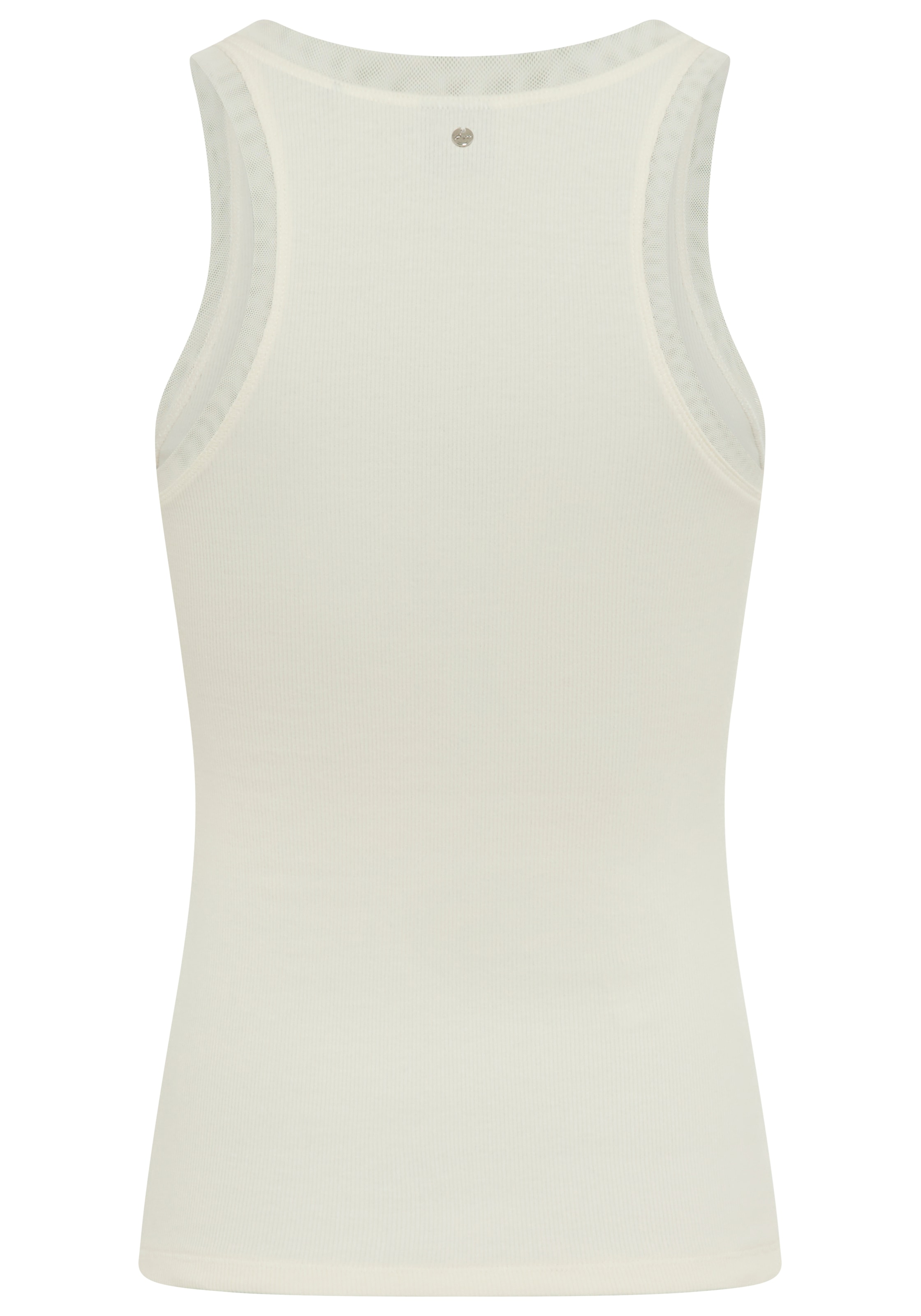 BOSS ORANGE Ripptanktop »Eplie Premium Damenmode« mit Mesh-Details