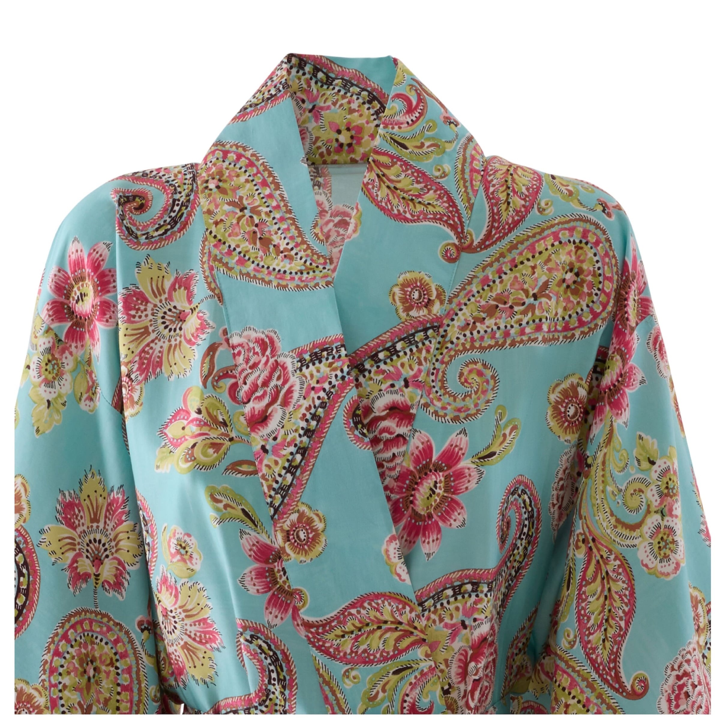 Bassetti Bademantel »Bassetti Kimono RAPALLO« aus reiner Baumwolle