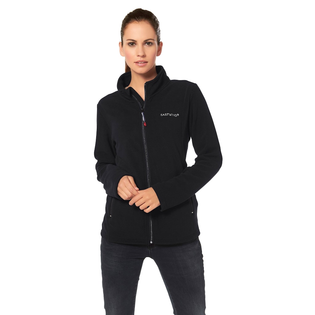 Eastwind Fleecejacke, ohne Kapuze