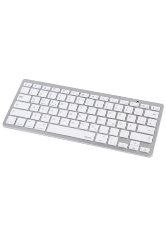 Hama Bluetooth-Tastatur "KEY4ALL X510", Silber/Weiß kaufen