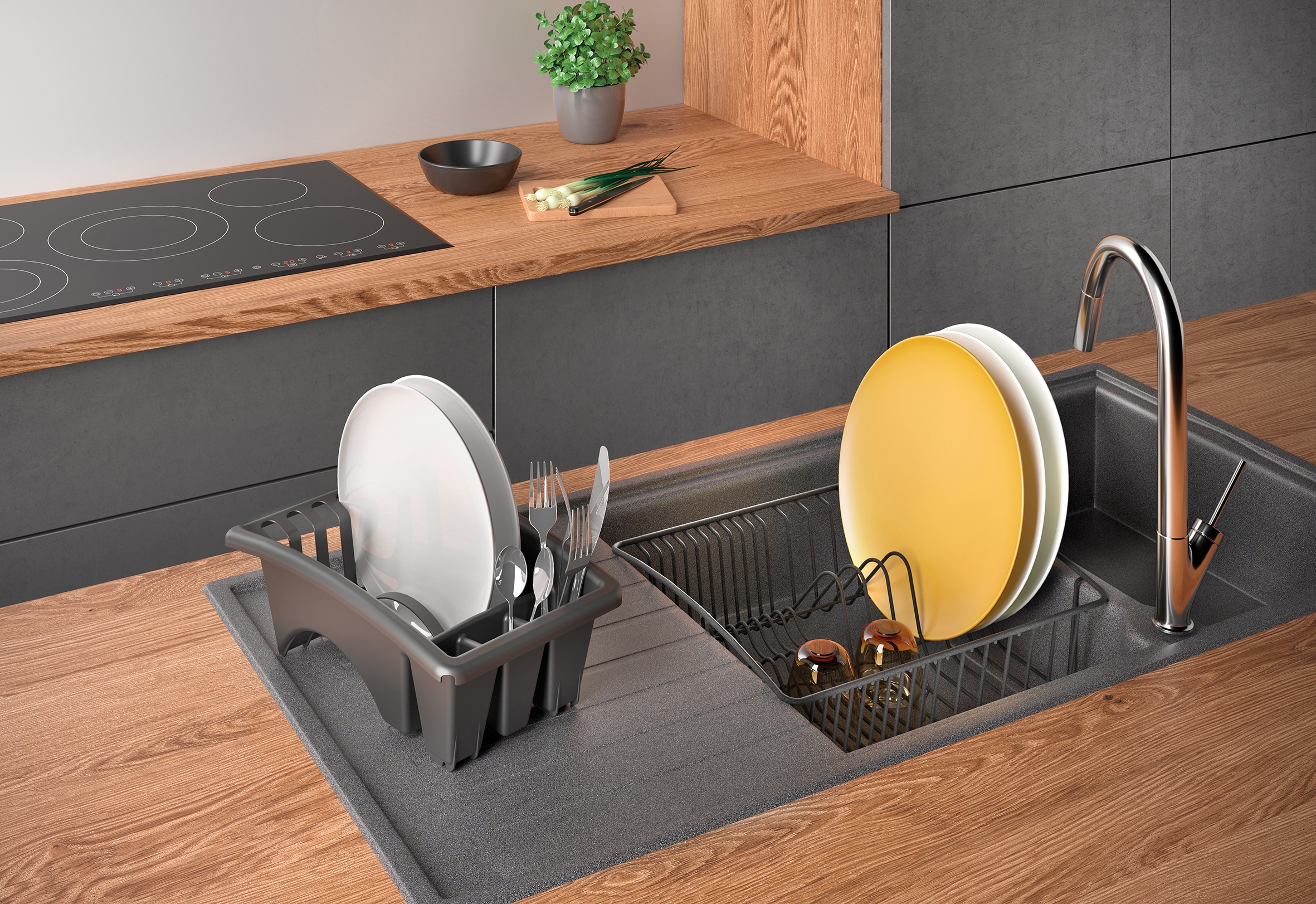 Metaltex Geschirrständer »Aquatex Plus Spülkorb« TouchTherm®-Beschichtung