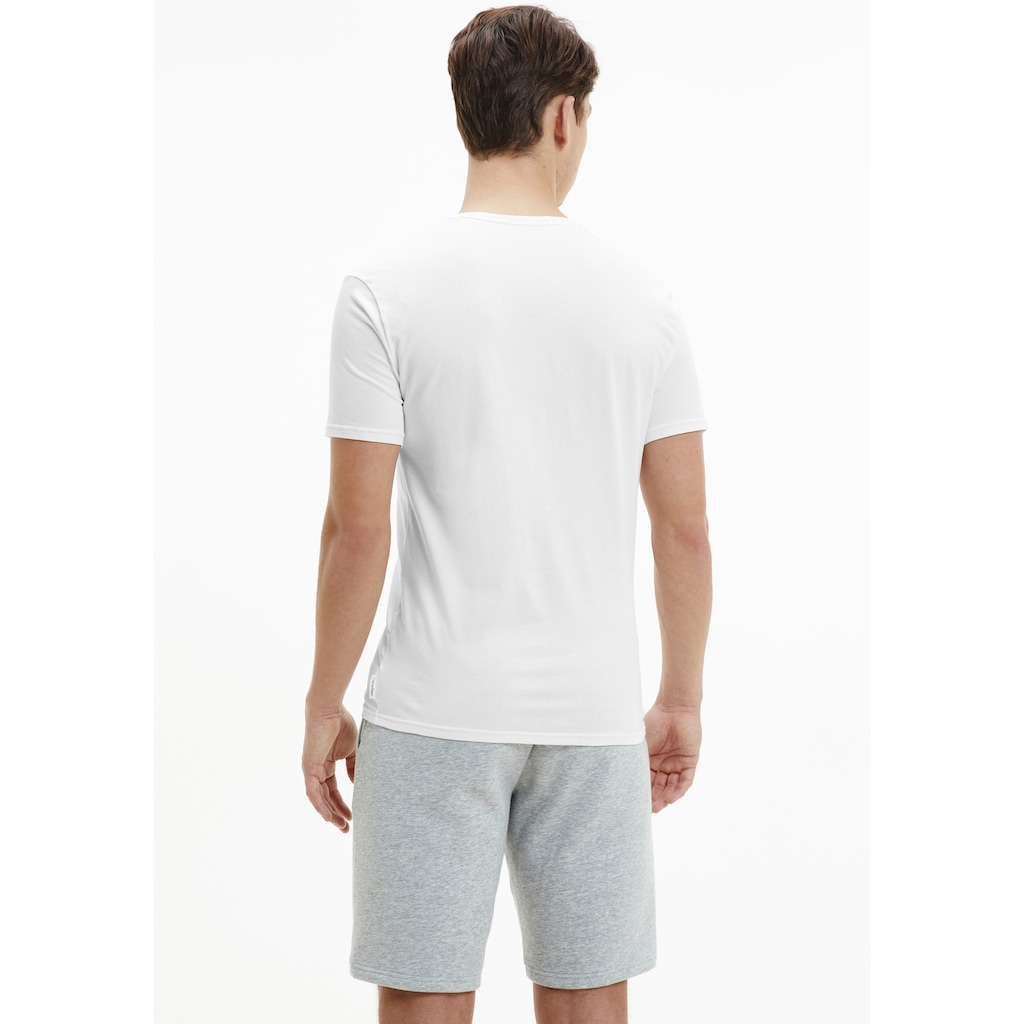 Calvin Klein T-Shirt »»Modern Cotton Stretch««, (2er-Pack), mit Rundhalsausschnitt