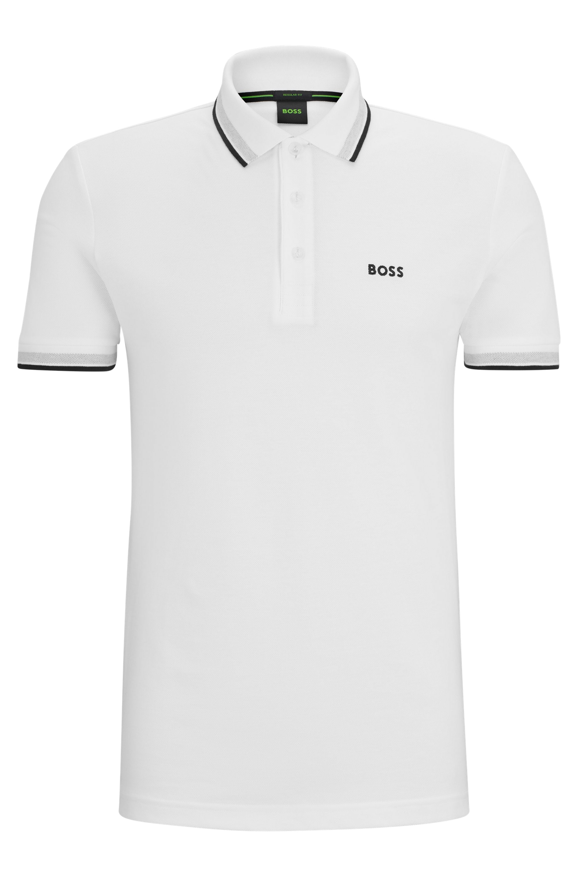 BOSS GREEN Poloshirt »Paddy«, mit kontrastfarbenen Streifen am Kragen