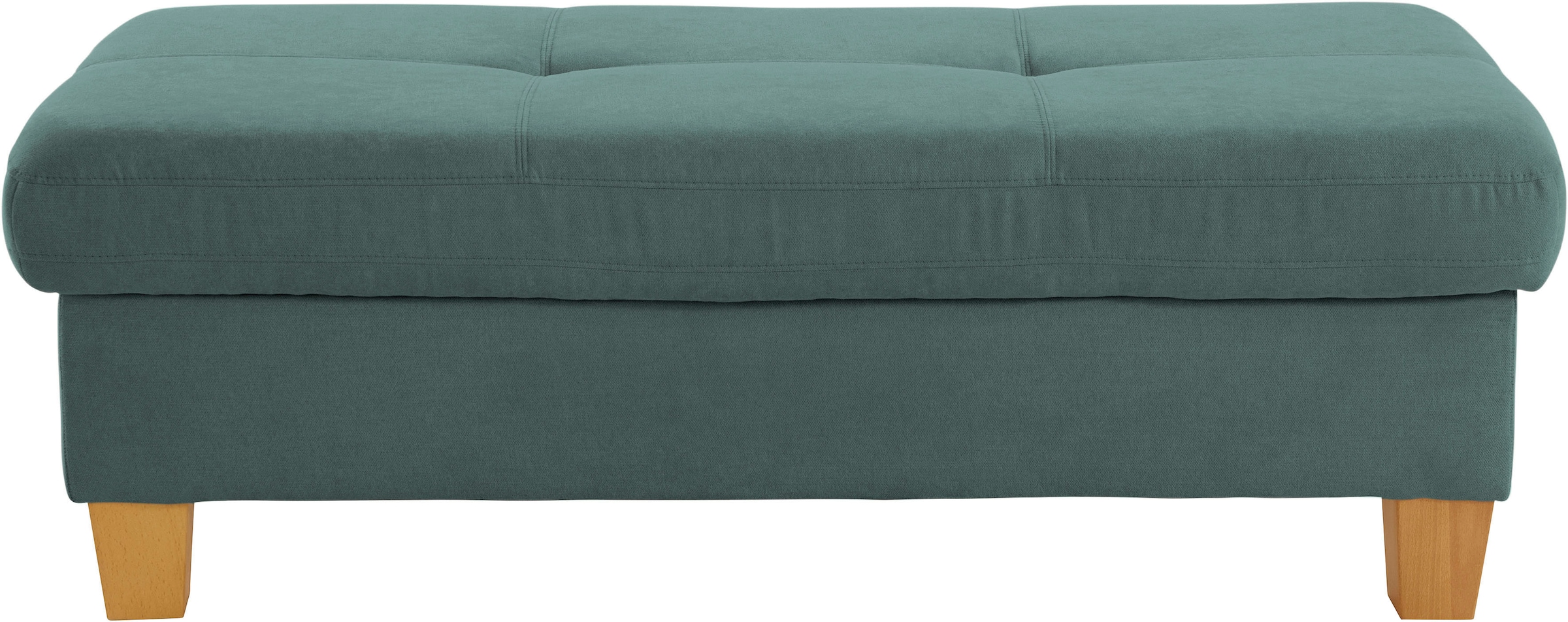 exxpo - sofa fashion Hocker »Enya Bankhocker mit Staufach unter der Sitzfläche«, schöne Detailverarbeitung