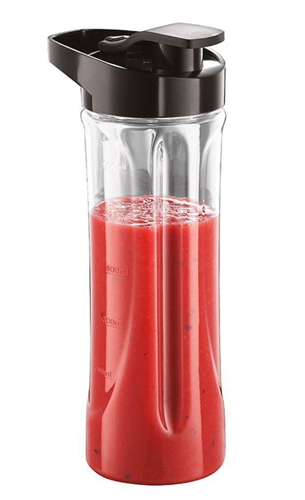 RUSSELL HOBBS Smoothie-Maker »Mix & Go Smoothie Maker 23472-56«, 300 W, 600 ml Mixbehälter, spülmaschinenf., Edelst., Power Motor 23.500 U/min