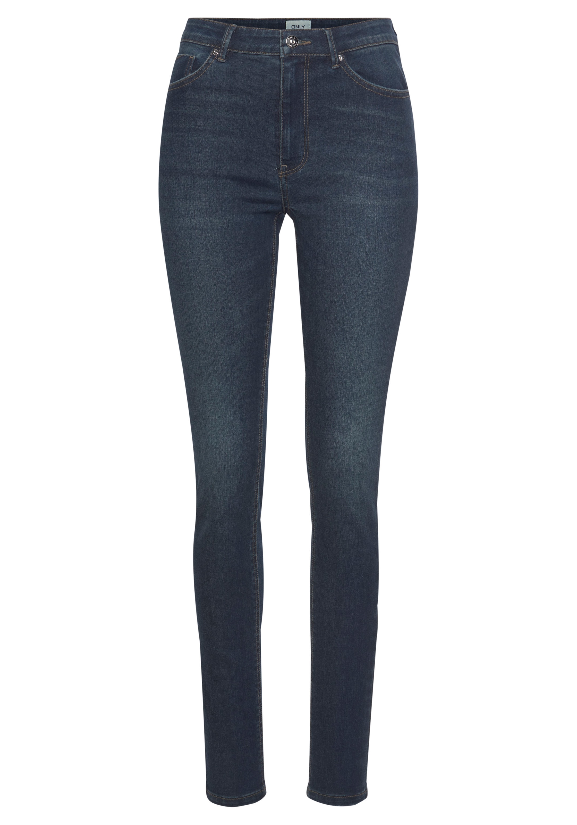 ONLY Skinny-fit-Jeans »ONLPAOLA – Extra-eng geschnittene Jeans mit figurformender Silhouette«, skinny fit, modisch, Denim, Baumwollmischung