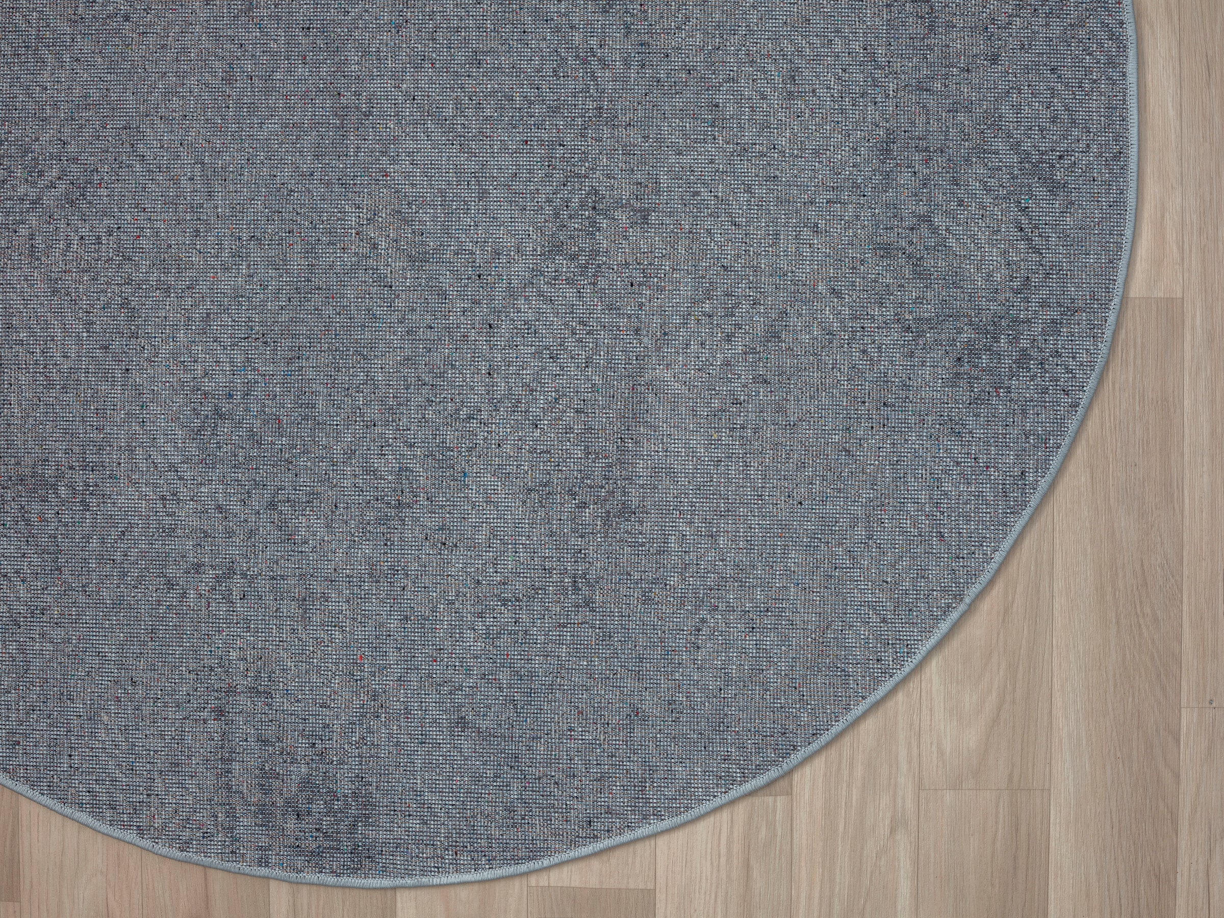 my home Teppich »Micah«, rund, 8 mm Höhe, Kurzflor, modernes Design, pflegeleicht, Wohnzimmer