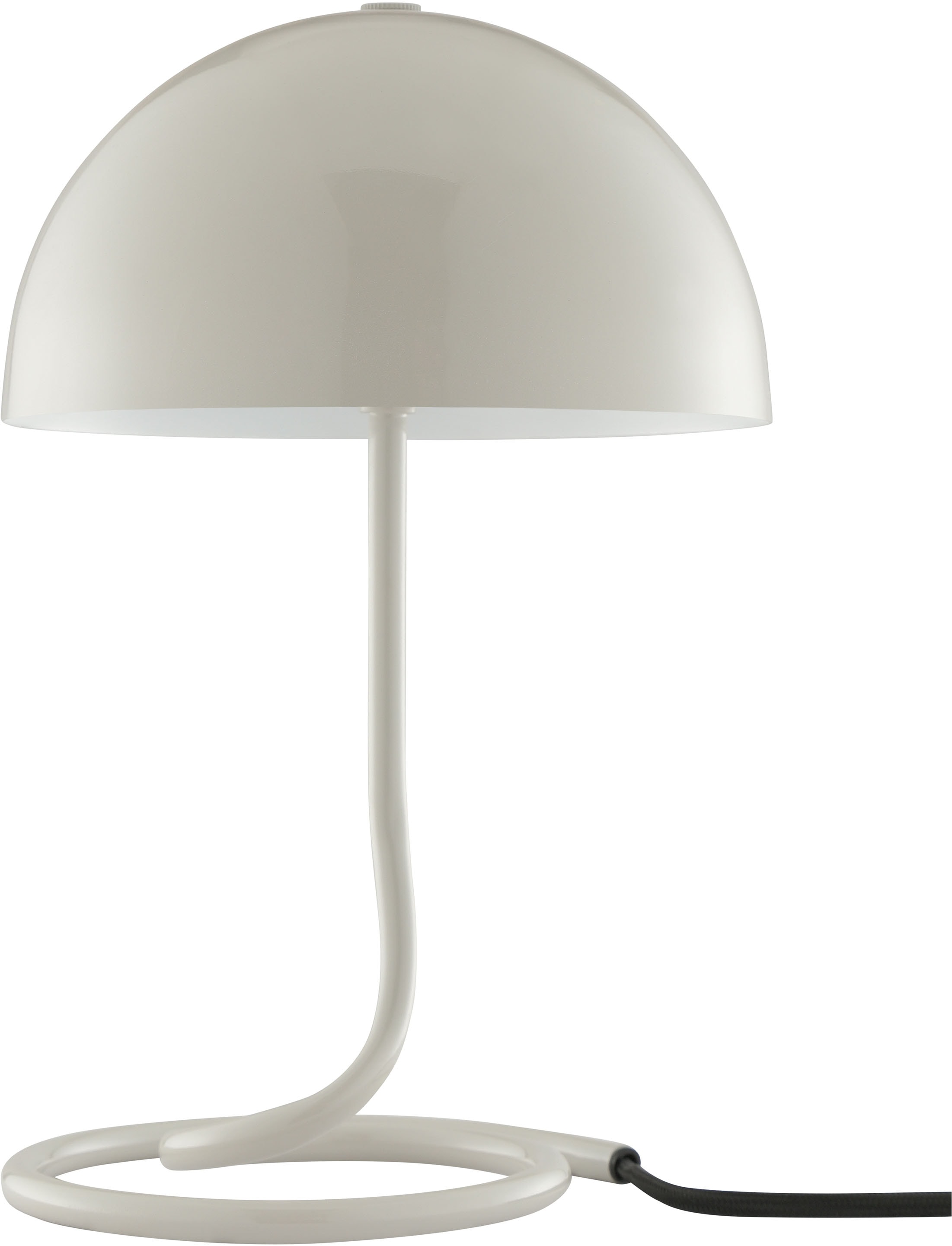 OTTO home Tischleuchte »Charlett«, Leuchtmittel G9 | ohne Leuchtmittel, Ø 20 cm, Höhe 31 cm, Metall, mit Spiralfuß