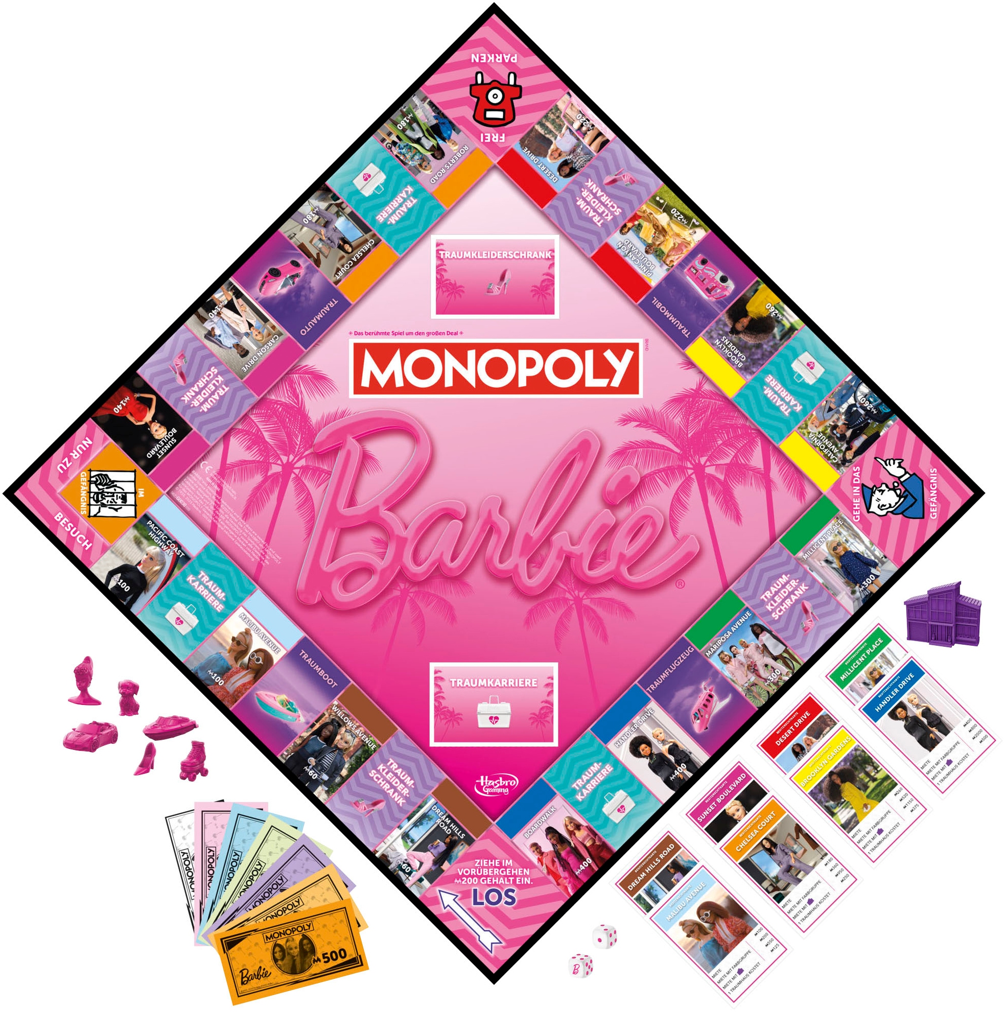 Hasbro Spiel »Hasbro Gaming, Monopoly, Barbie«