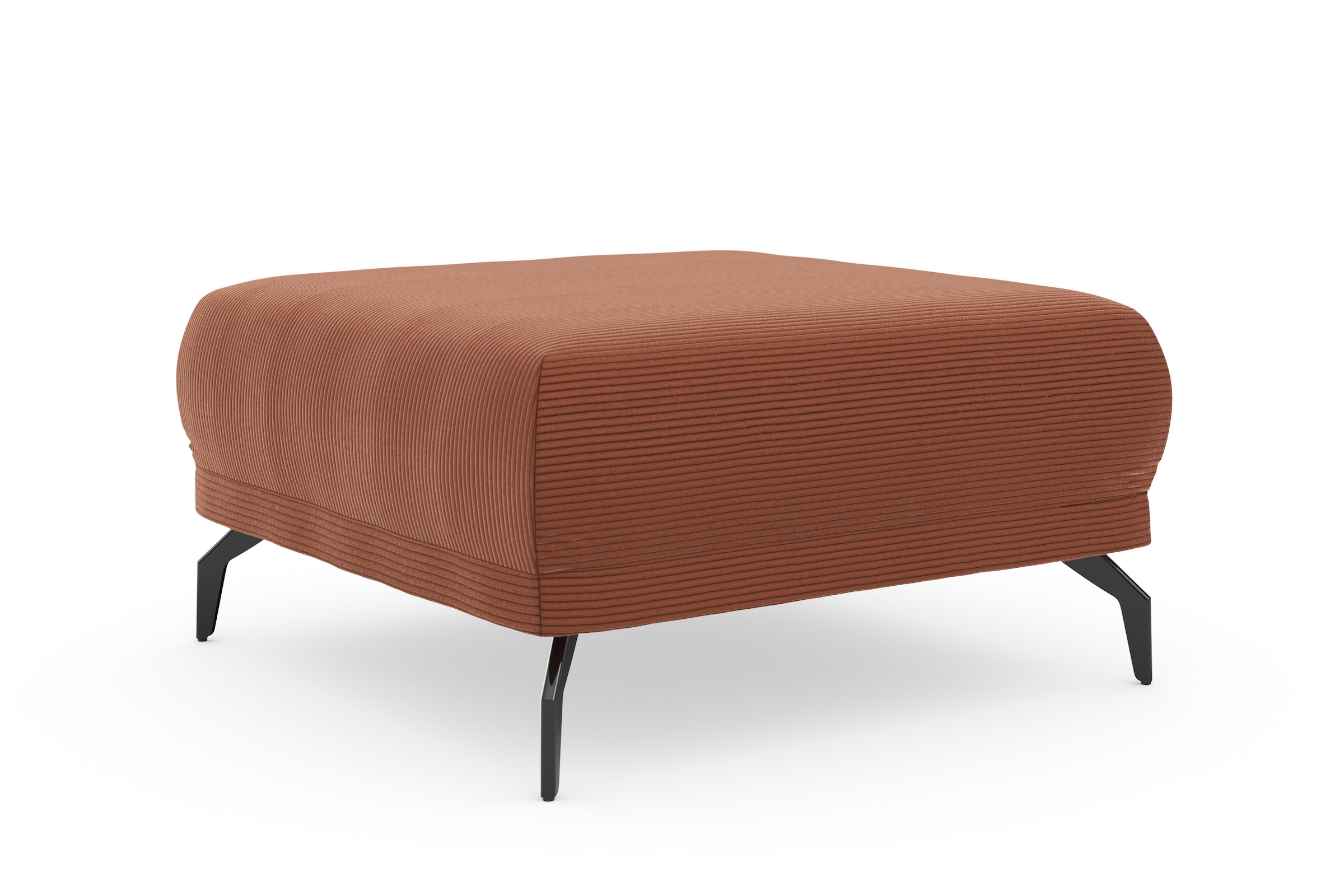 INOSIGN Hocker »Coco«, Cord-Bezug in 2 Ausführungen, Füßen 15 cm hoch