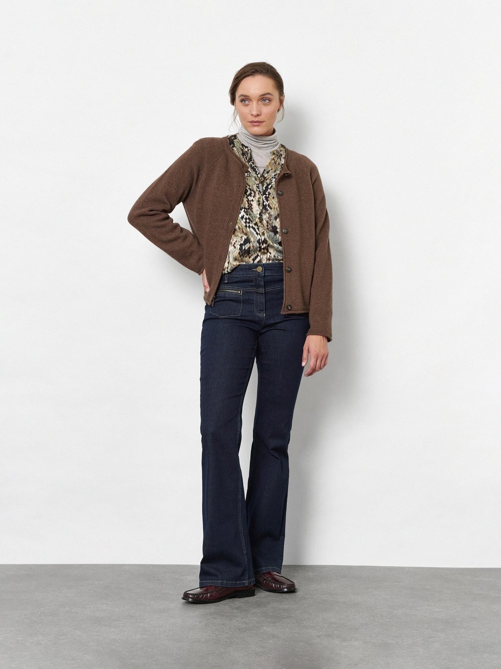 TONI Bootcut-Jeans »Be Loved« mit Zip-Taschen