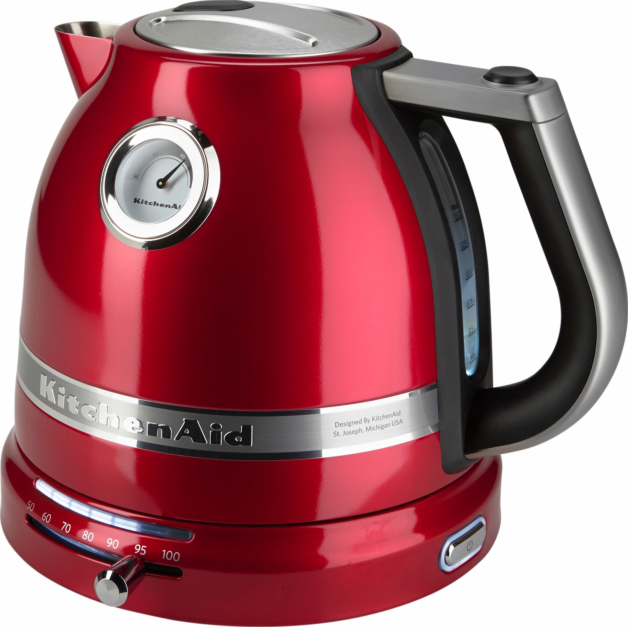 KitchenAid Wasserkocher »5KEK1522ECA LIEBESAPFEL-ROT«, 1,5 l, 2400 W, liebesapfelrot