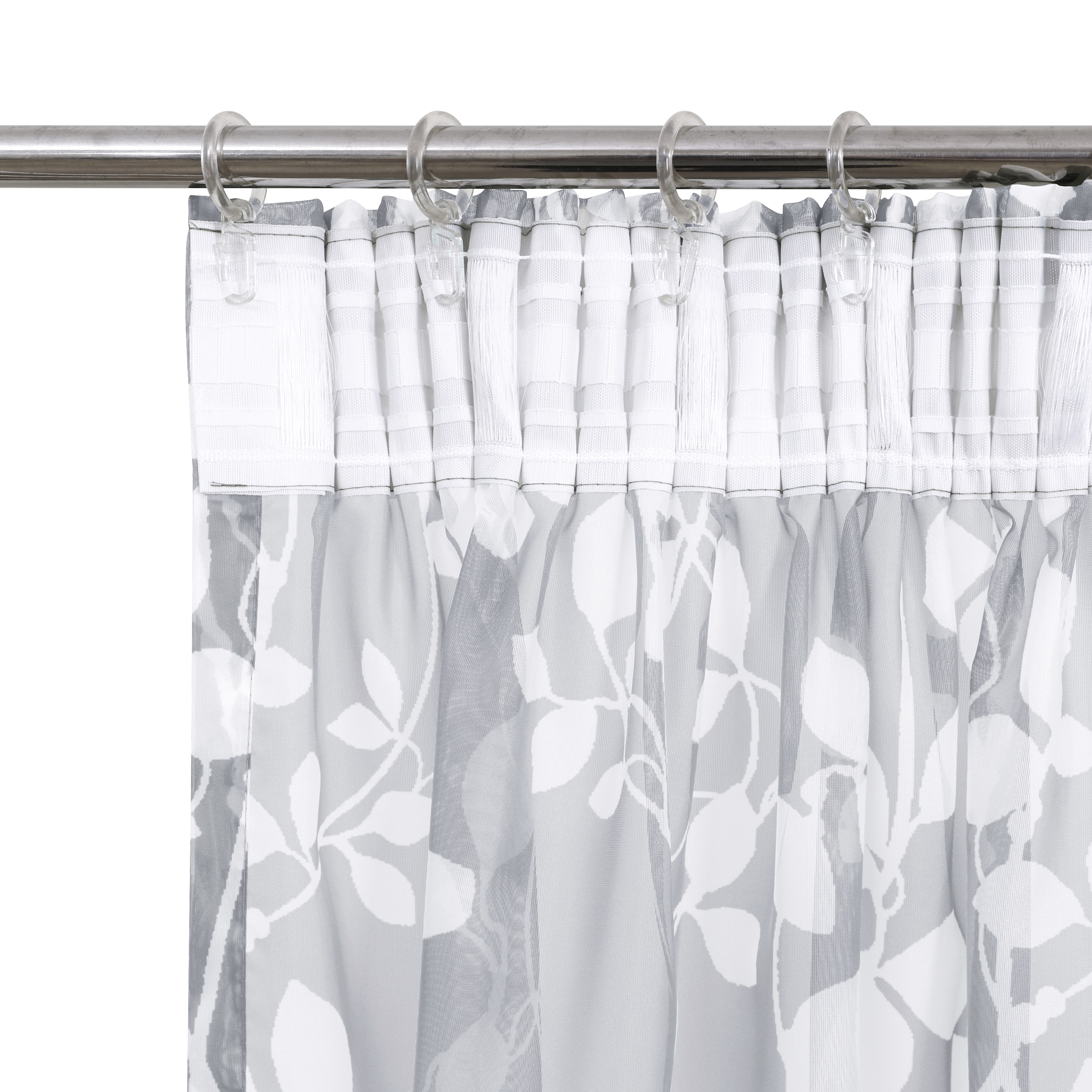 OTTO home Gardine »Issoire« Multifunktionsband 1 Stk. tlg. Wohnzimmer, Schlafzimmer, Esszimmer, gemustert und halbtransparent