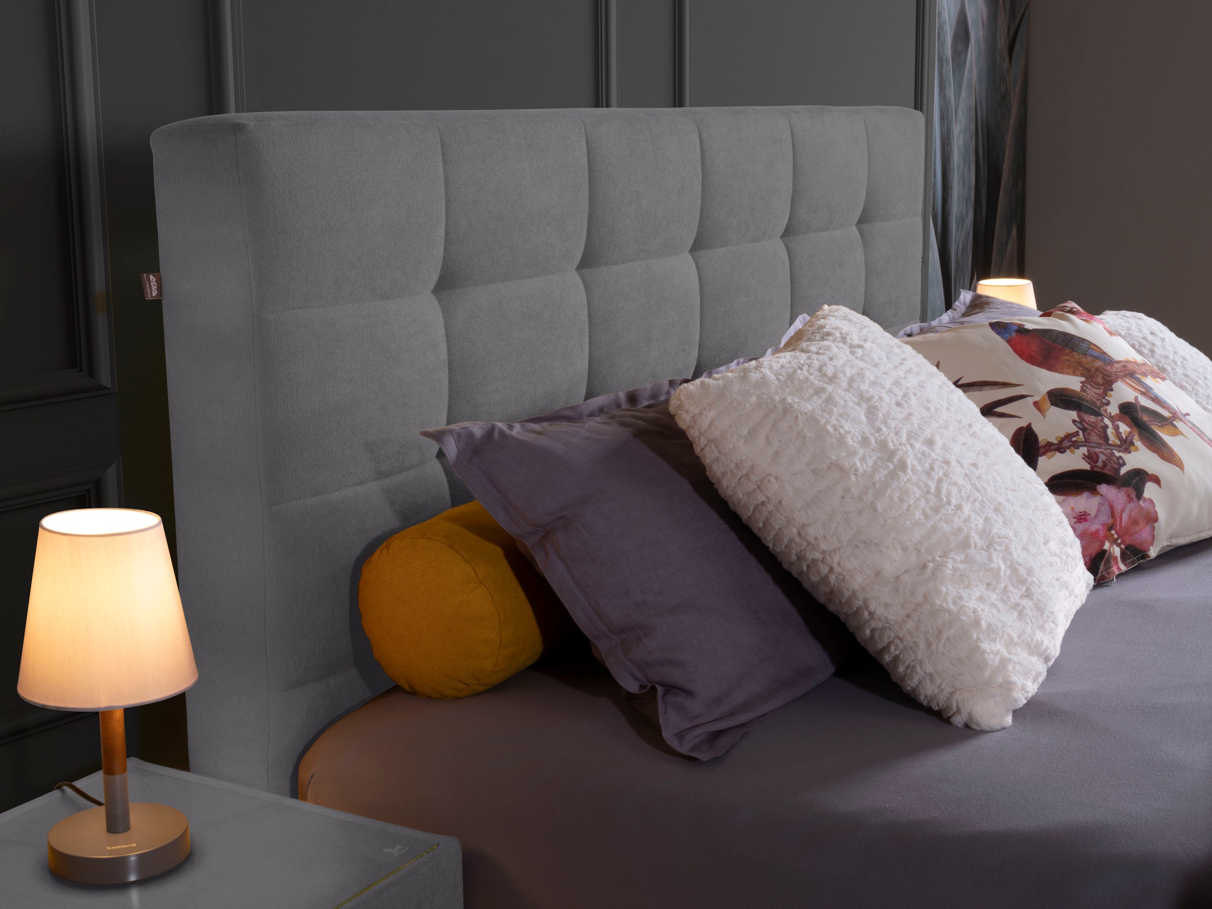 alina Boxspringbett »Neomi«, inklusive Matratze und Topper