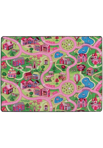 Primaflor-Ideen in Textil Kinderteppich »SWEET CITY«, rechteckig, 5 mm Höhe,... kaufen