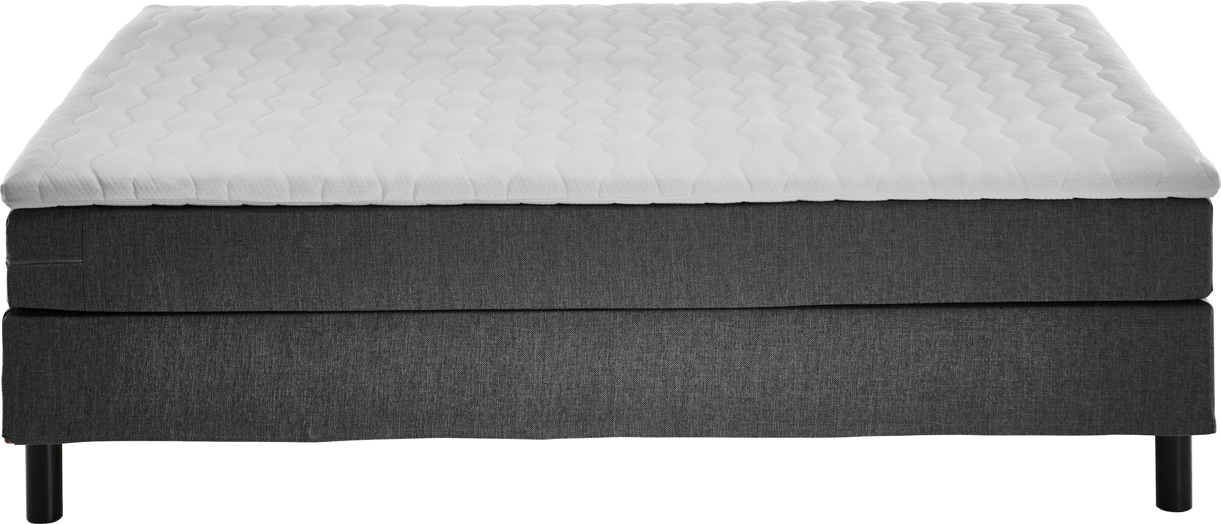 ATLANTIC home collection Boxbett »Happy«, ohne Kopfteil, mit Topper, wahlweise mit oder ohne Bettwaren