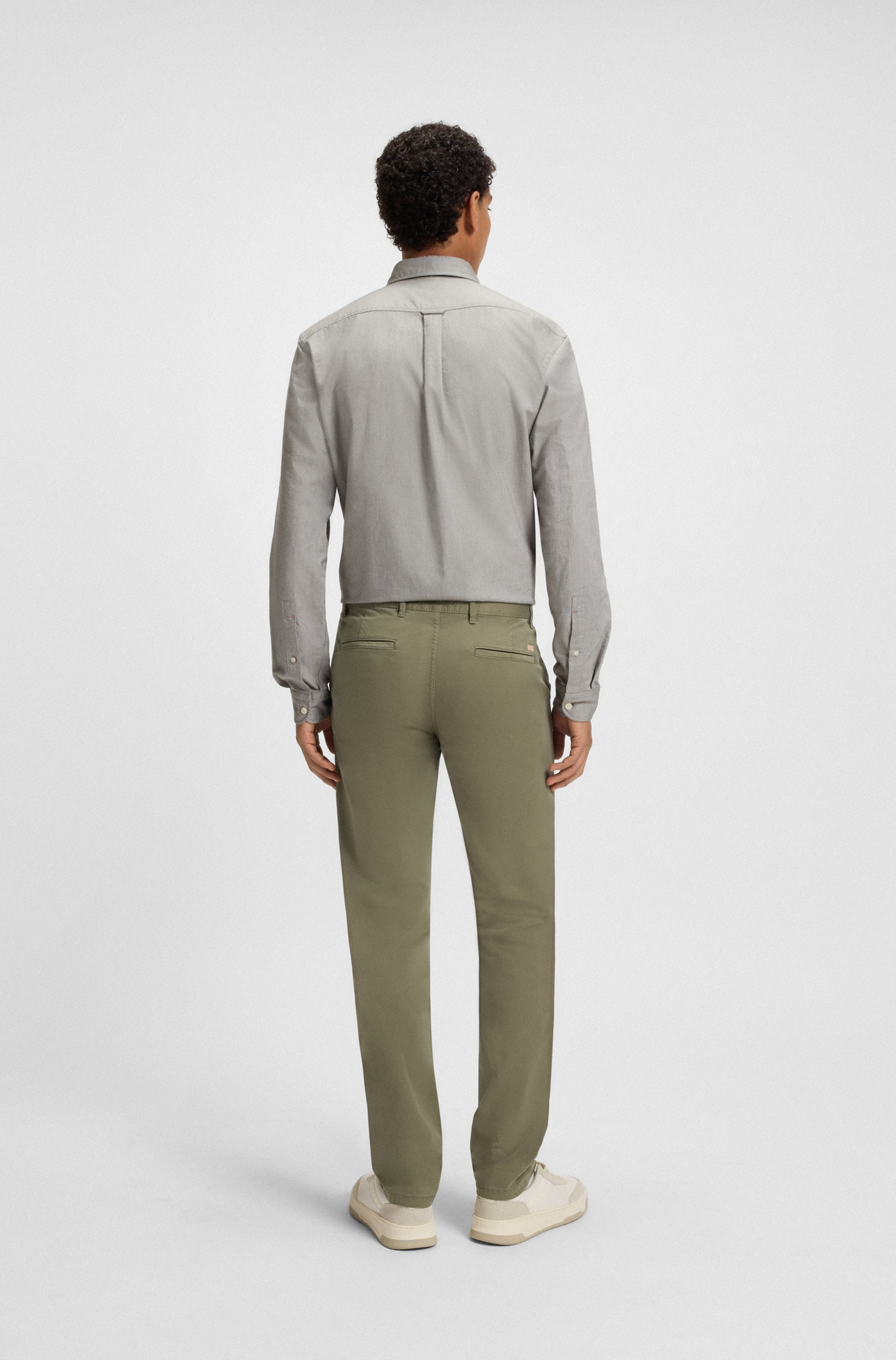 BOSS ORANGE Chinohose »slim«, mit Gesäßtaschen