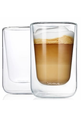 BLOMUS Thermoglas »NERO«, (Set, 2 tlg.), Doppelwandig, Inhalt 250 ml, 2-teilig kaufen