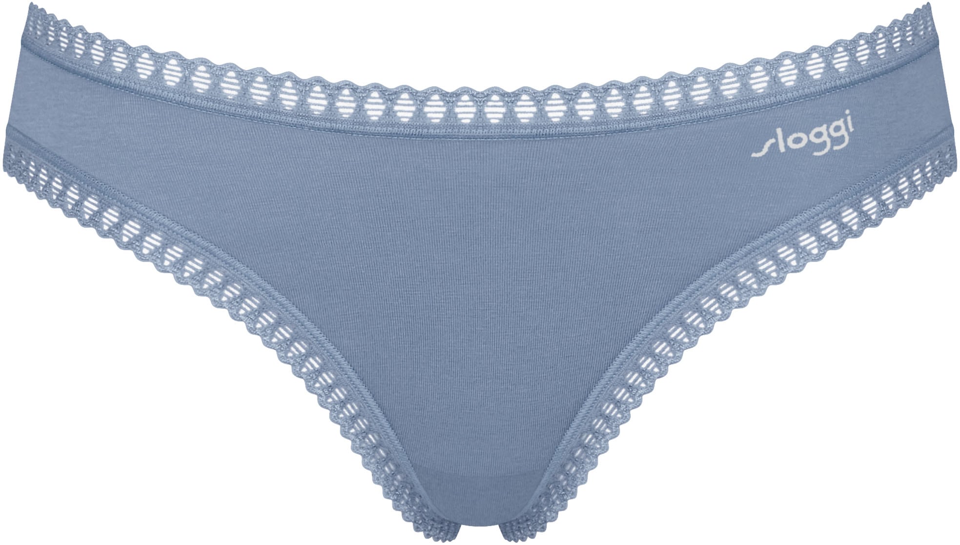 sloggi Minislip »GO Crush«, (3er Pack), dehnbare Spitzendetails, uni, gemustert