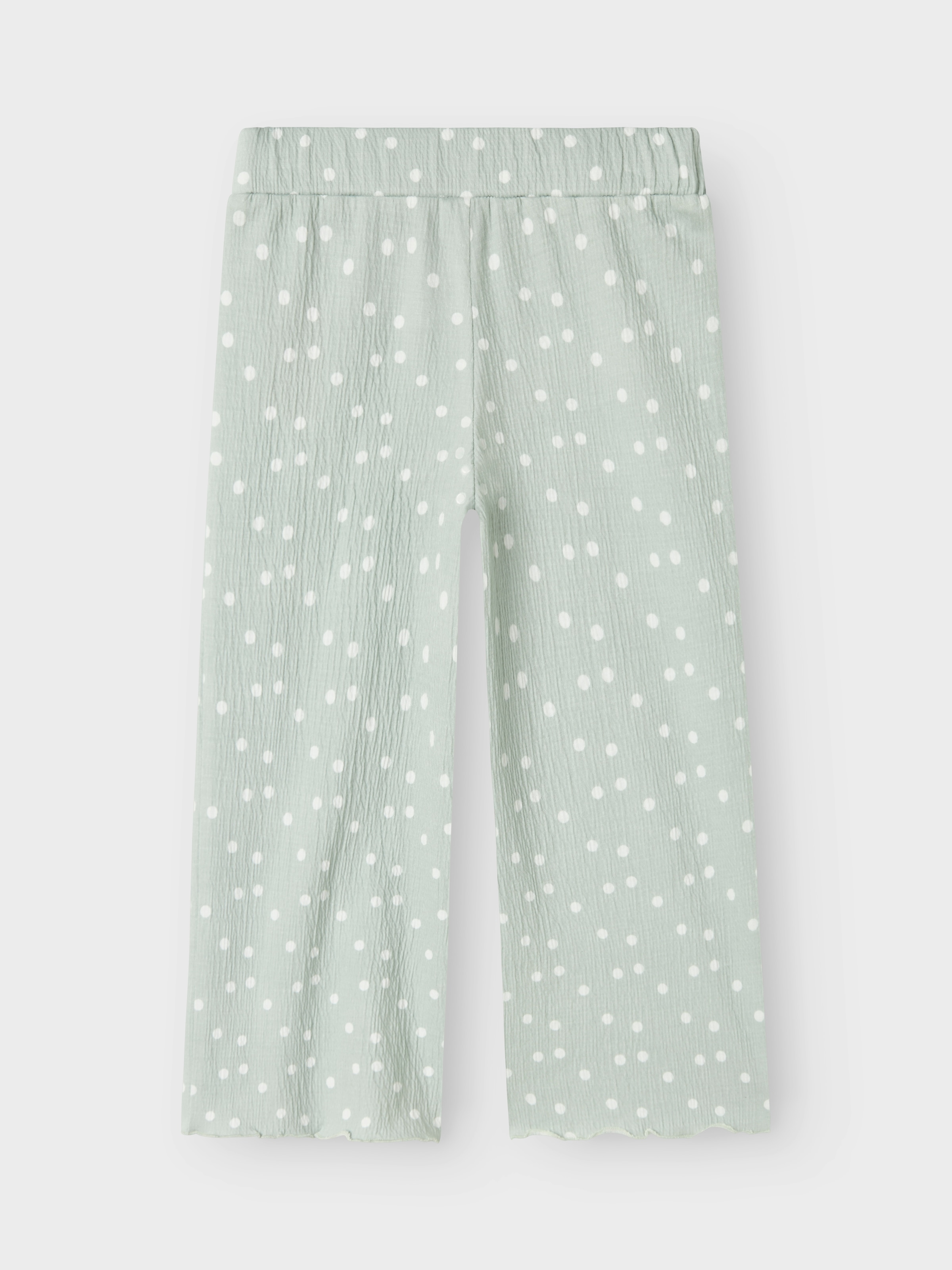 Name It Schlupfhose »NMFJUDY WIDE PANT«  mit süßer Wellenkante am Bein