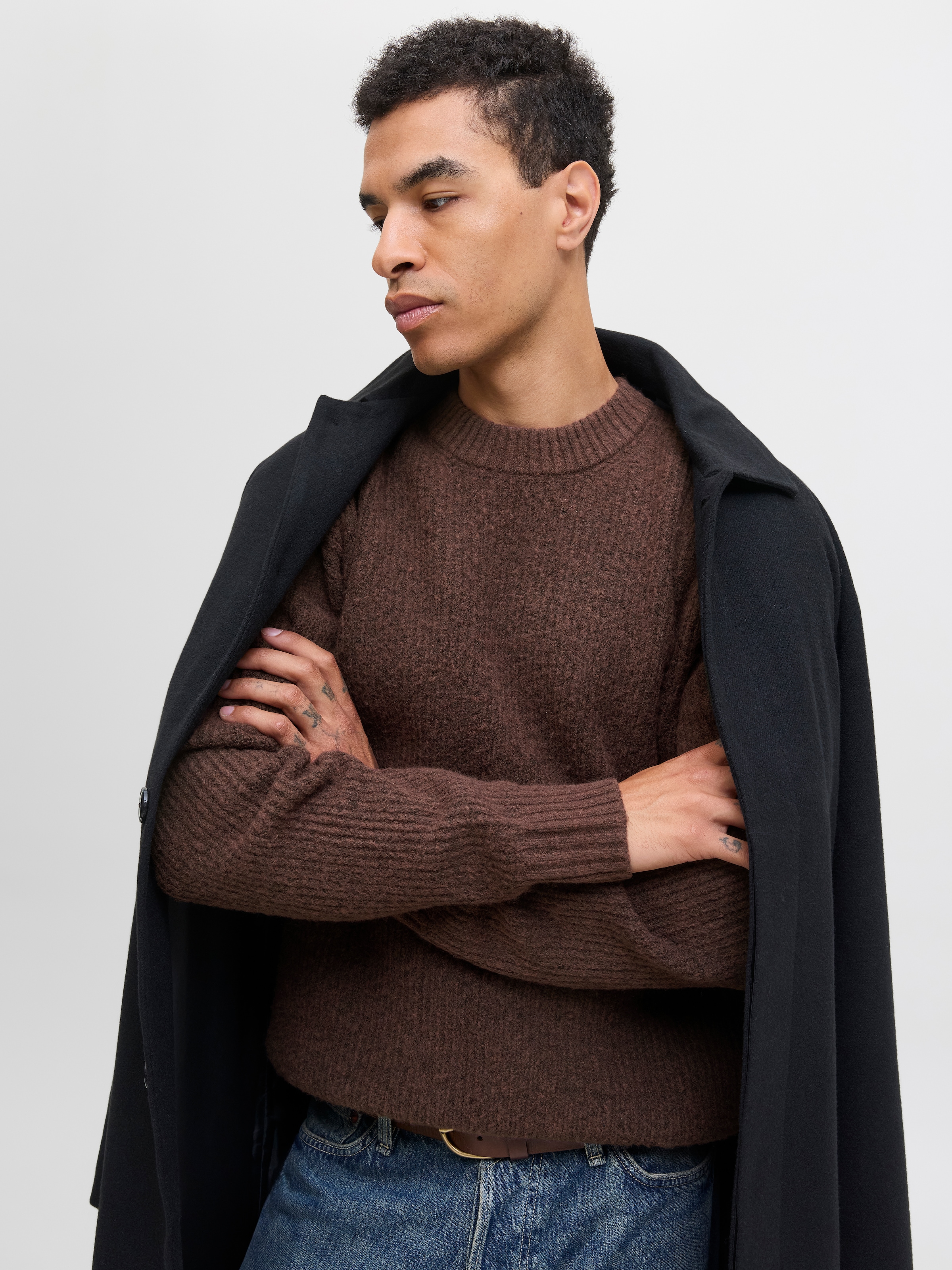 Jack & Jones Strickpullover »JORYORK OLLIE KNIT CREW NECK«