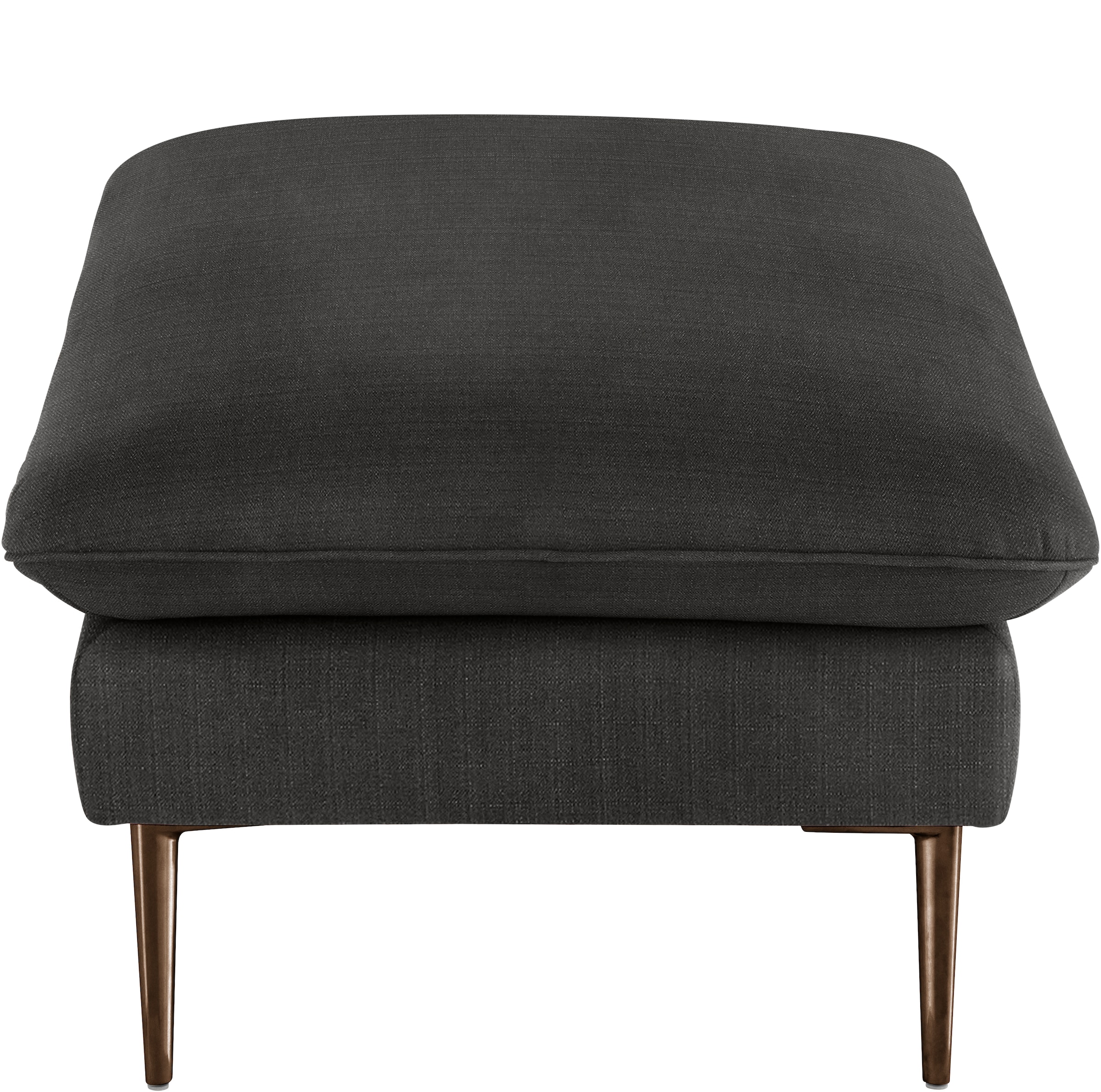 W.SCHILLIG Hocker »enjoy&MORE«, Füße bronze pulverbeschichtet, Breite 106 cm