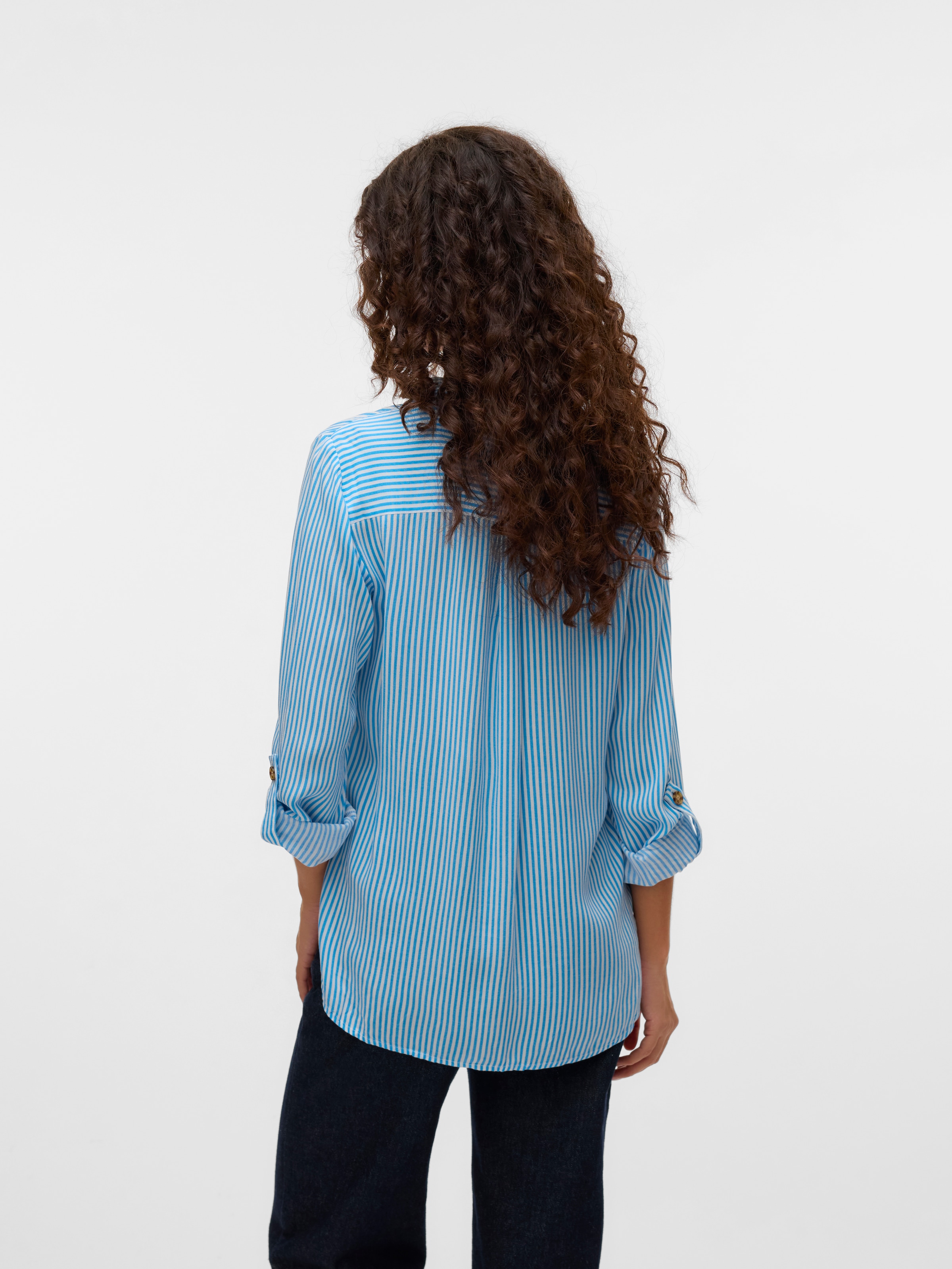 Vero Moda Hemdbluse »VMBUMPY L/S SHIRT NEW WVN GA NOOS«