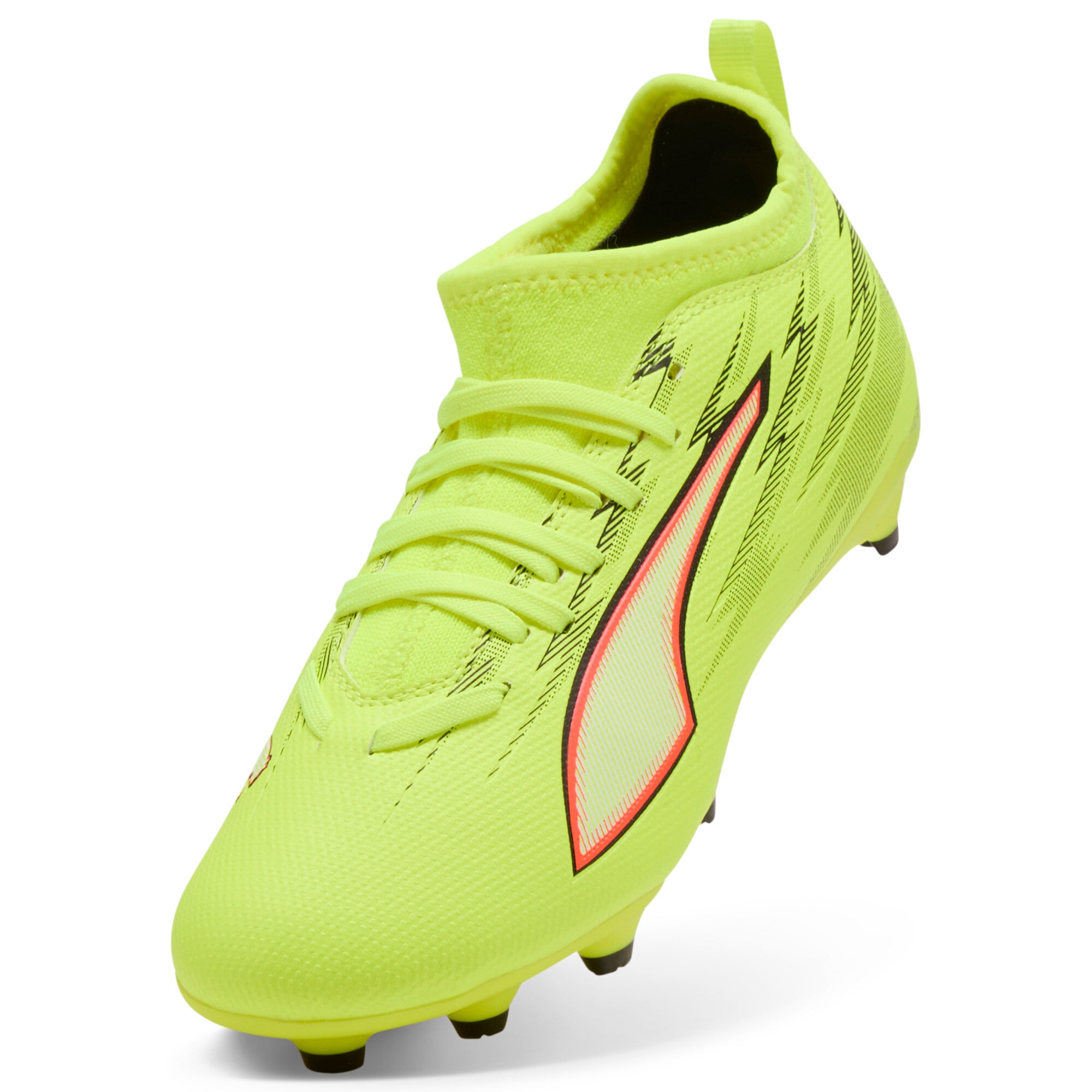 PUMA Fußballschuh »ULTRA 6 MATCH FG/AG JR«  mit Nockenprofil, für festen Halt, atmungsaktives Mesh-Obermaterial