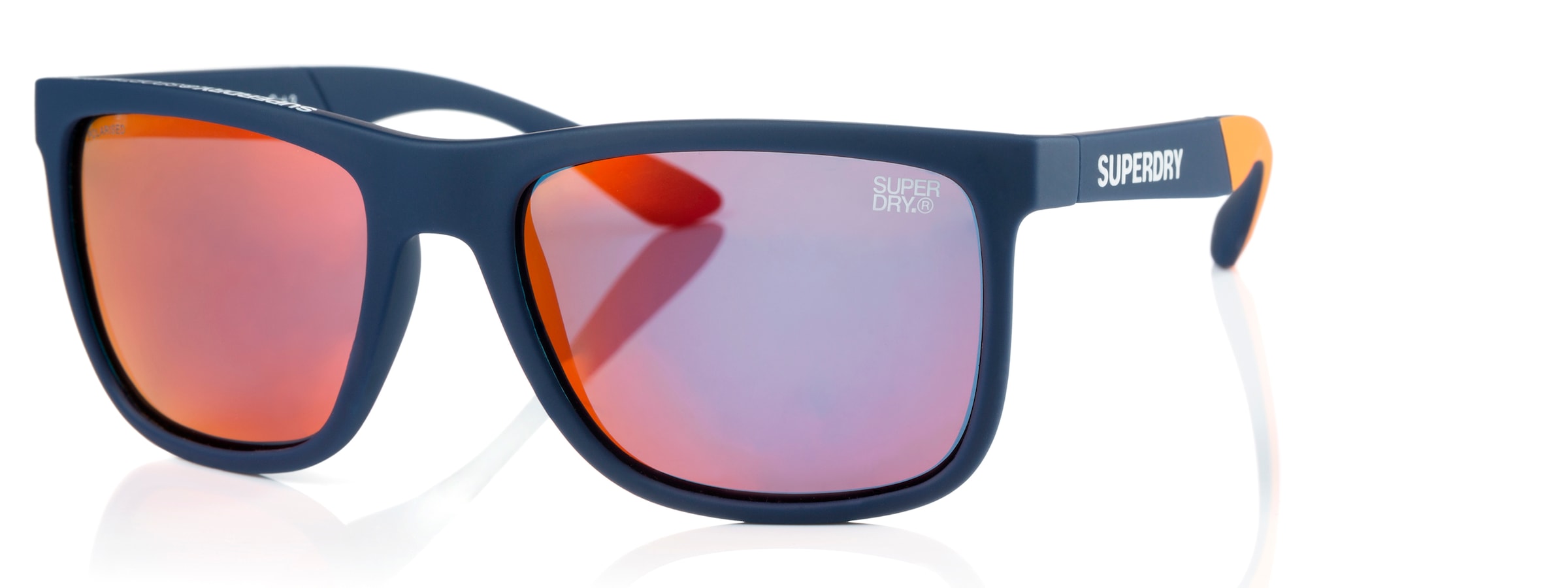 Superdry Sonnenbrille »Modell 996057« Form Karree/Eckig, Logoschriftzug auf Bügel, Injectionfassung