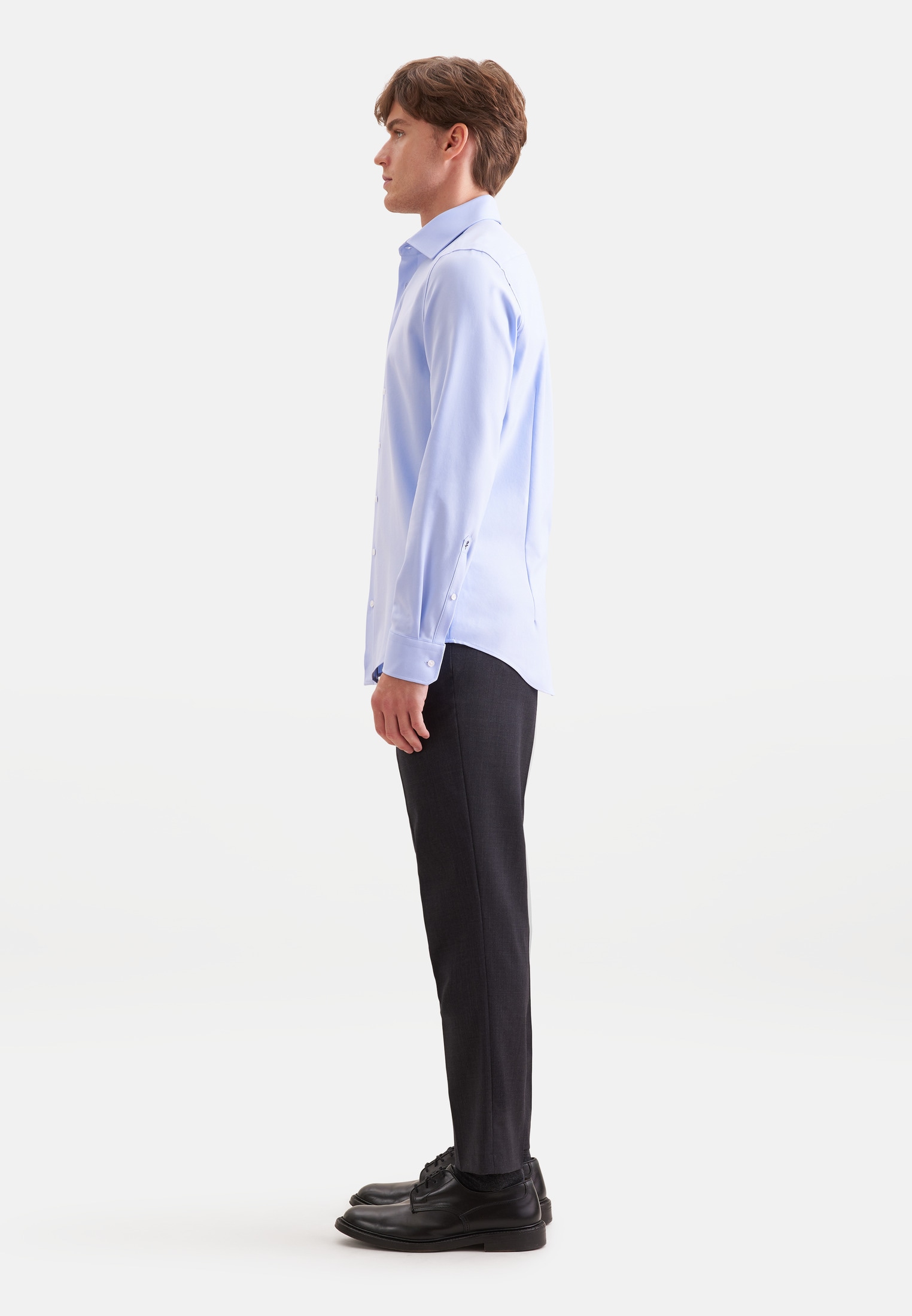 seidensticker Businesshemd »Schwarze Rose« Slim 1/1 Kentkragen Uni