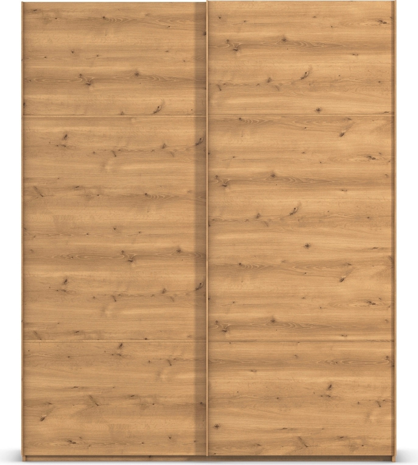 rauch Schwebetürenschrank »Kleiderschrank Schrank Garderobe Schlafzimmerschrank SCALE-TRIO« edle dreigeteilte Front, 2 Zierleisten in Griff-Farbe MADE IN GERMANY