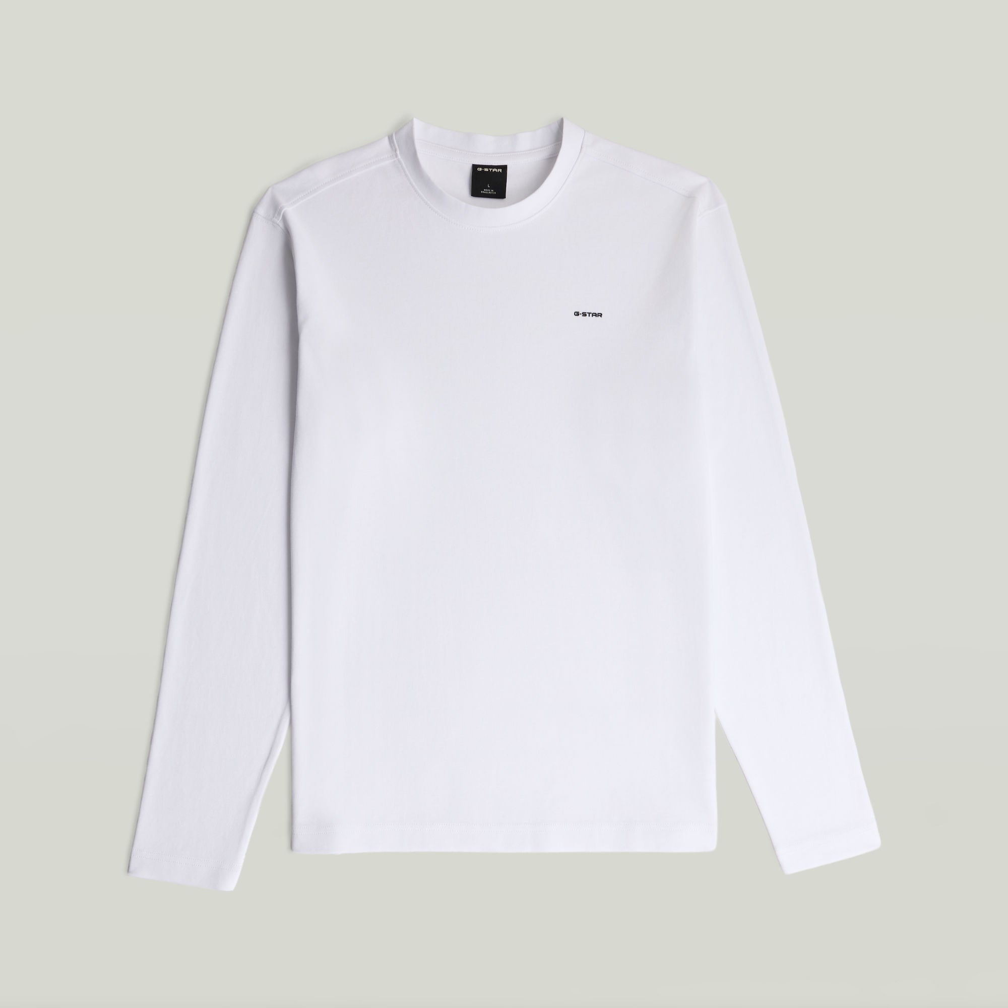 G-STAR Langarmshirt »True Regular r t ls« aus Baumwolle, Rundhals