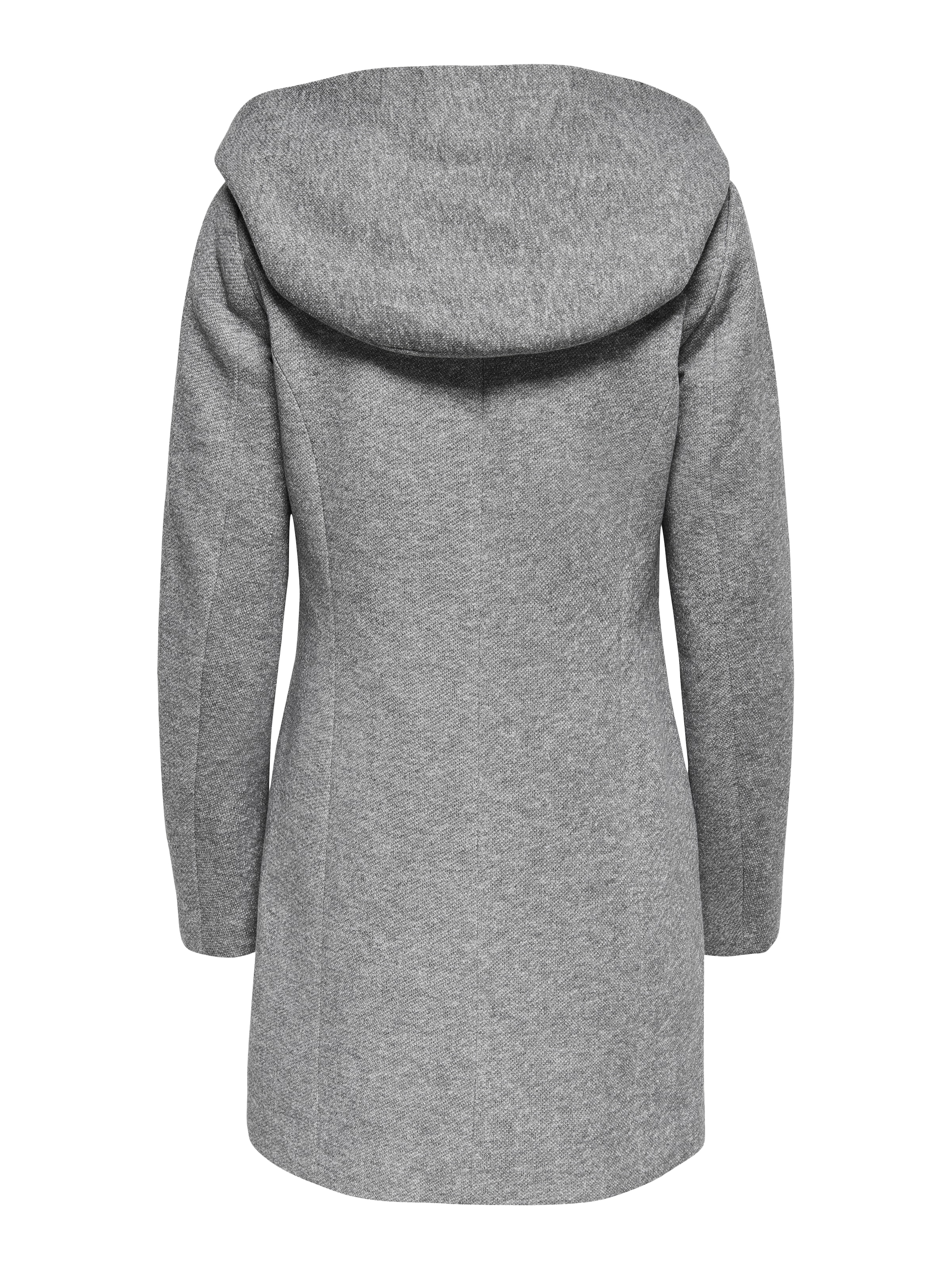 ONLY Kurzmantel »ONLSEDONA LIGHT COAT OTW NOOS« verdeckte Knopfleiste und Reißverschluss