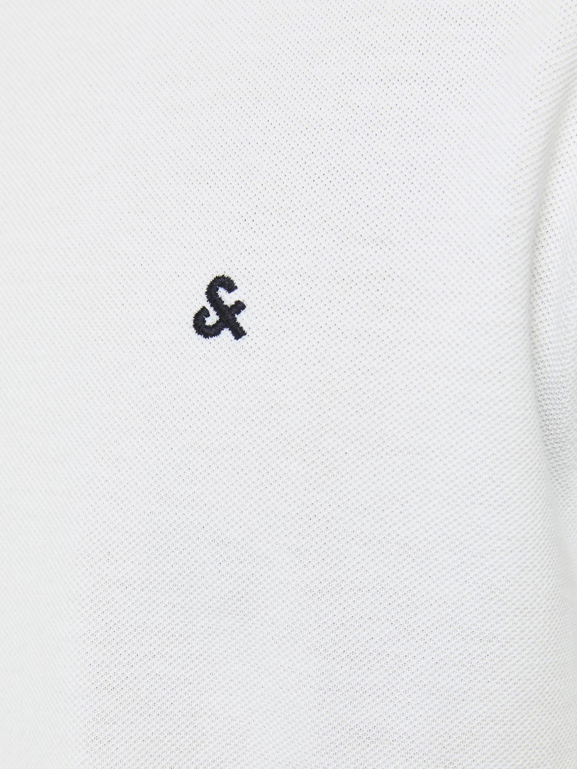 Jack & Jones Kurzarmshirt »PAULOS MAO POLO«, mit kontrastfarbiger Kante am schmalen Stehkragen und am Ärmelsaum
