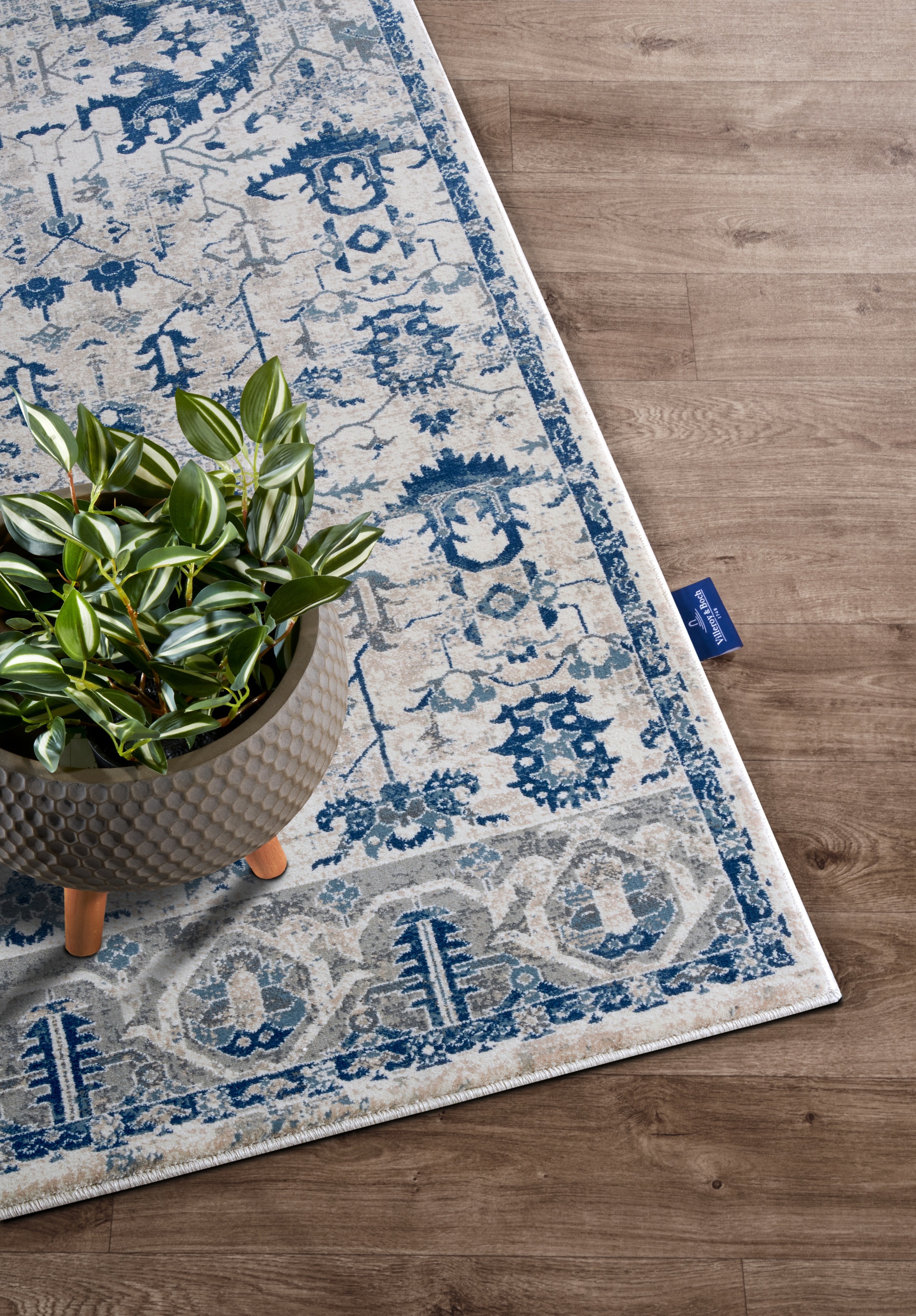 Villeroy & Boch Teppich »Emmanuel«, rechteckig, 11 mm Höhe, Läufer, Orient, Wohnzimmer, Schlafzimmer, Klassisch, Kurzflor, Weich