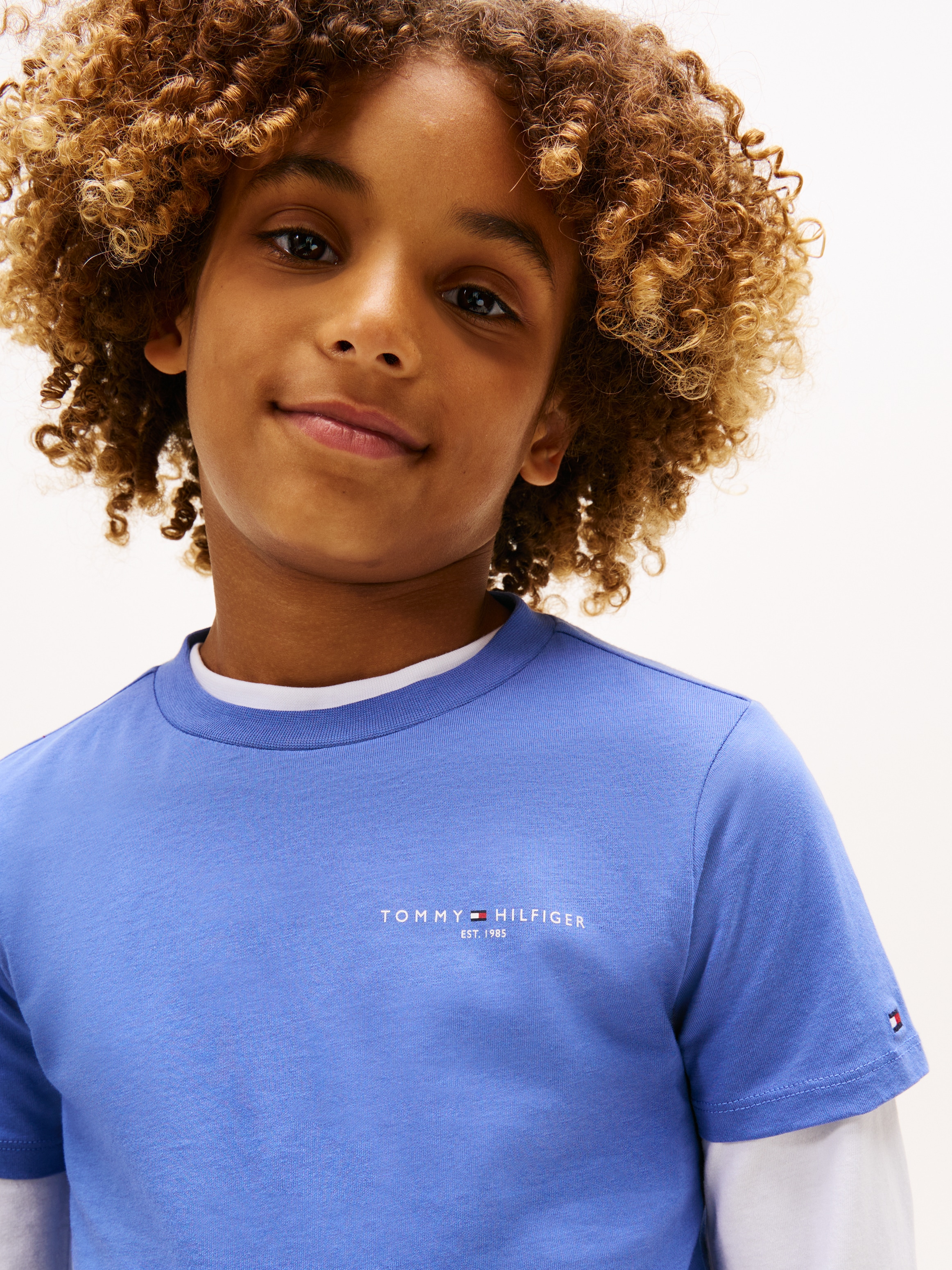 Tommy Hilfiger T-Shirt »MINI CORP T-SHIRT« Kinder bis 16 Jahre