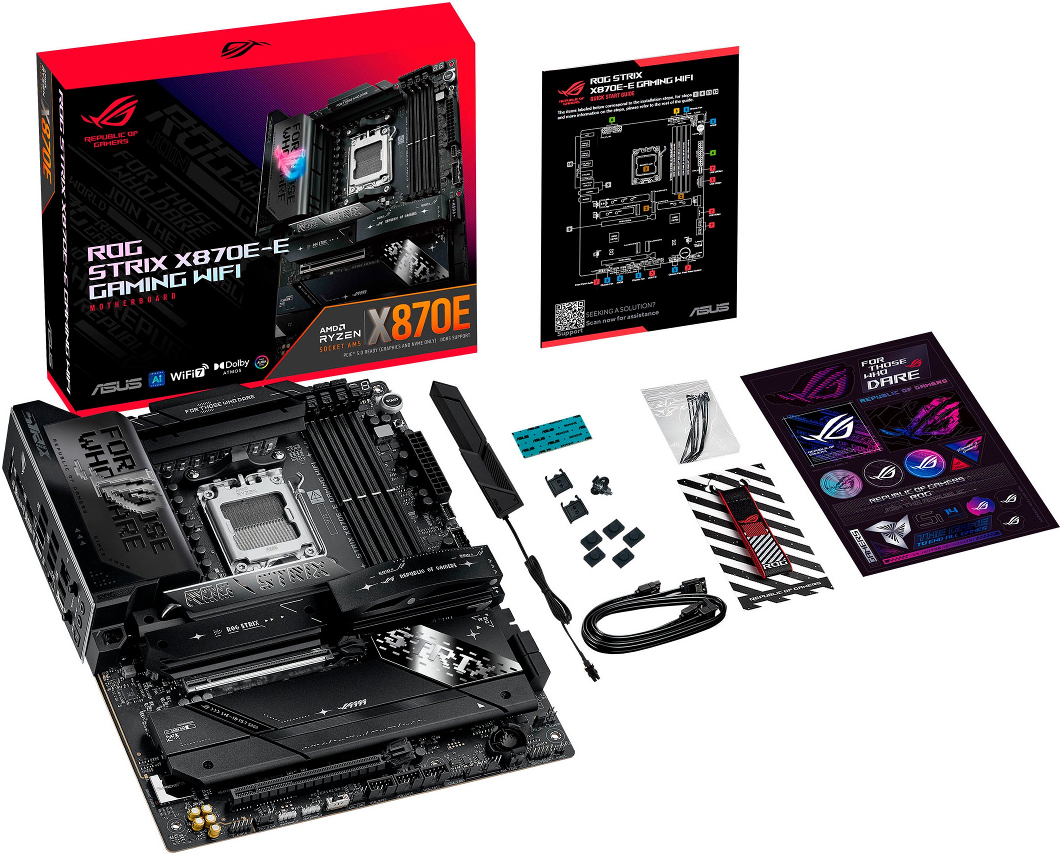 Asus Mainboard »ROG STRIX X870E-E GAMING WIFI«