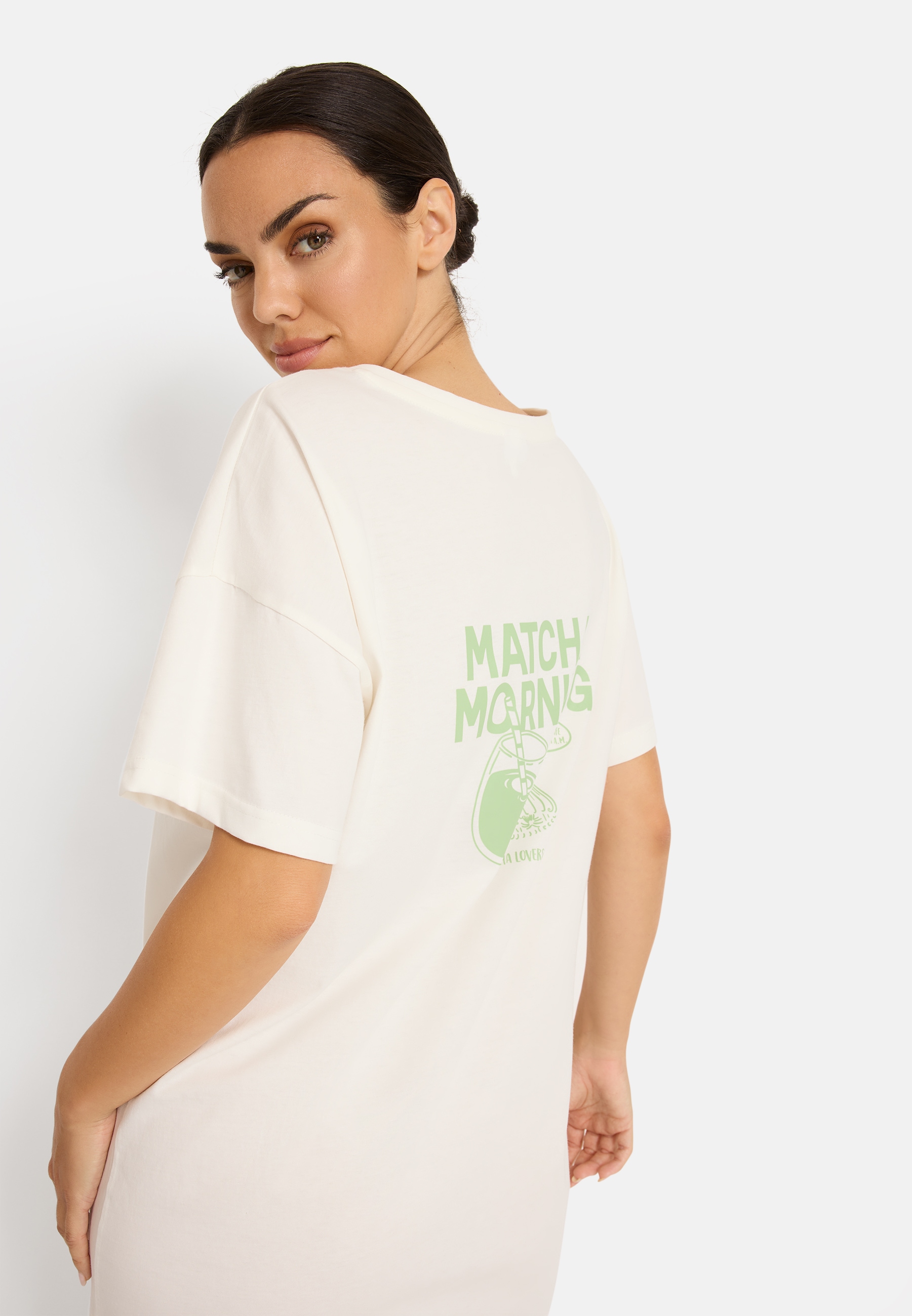 LSCN by LASCANA Sleepshirt 1 tlg. mit überschnittener Schulter